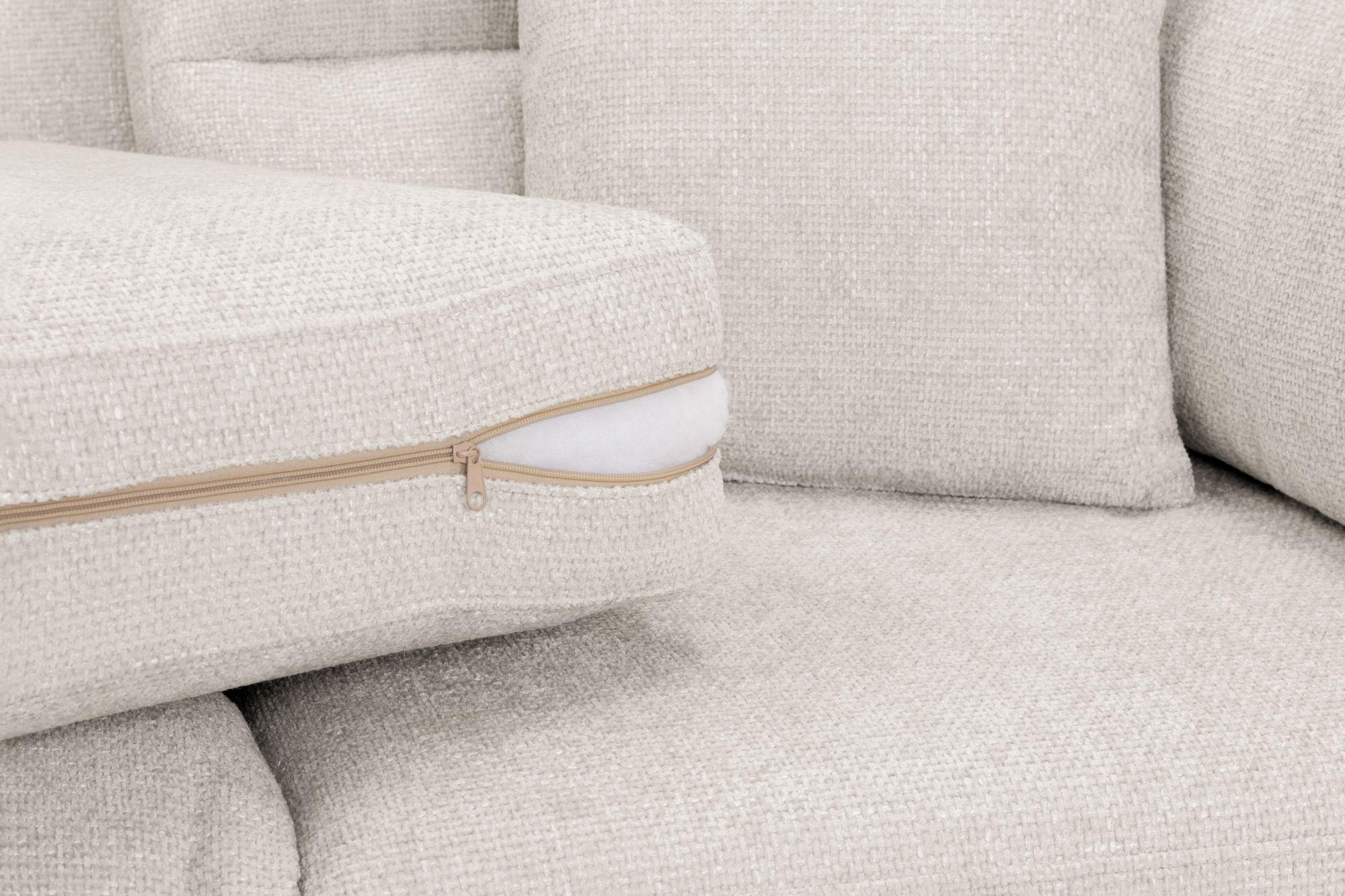 Product photograph of Zenith Beige Fabric Armchair from Choice Furniture Superstore.