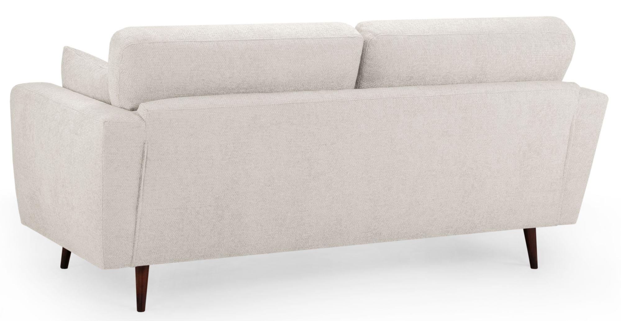 Product photograph of Zenith Beige Fabric 3 Seater Sofa from Choice Furniture Superstore.