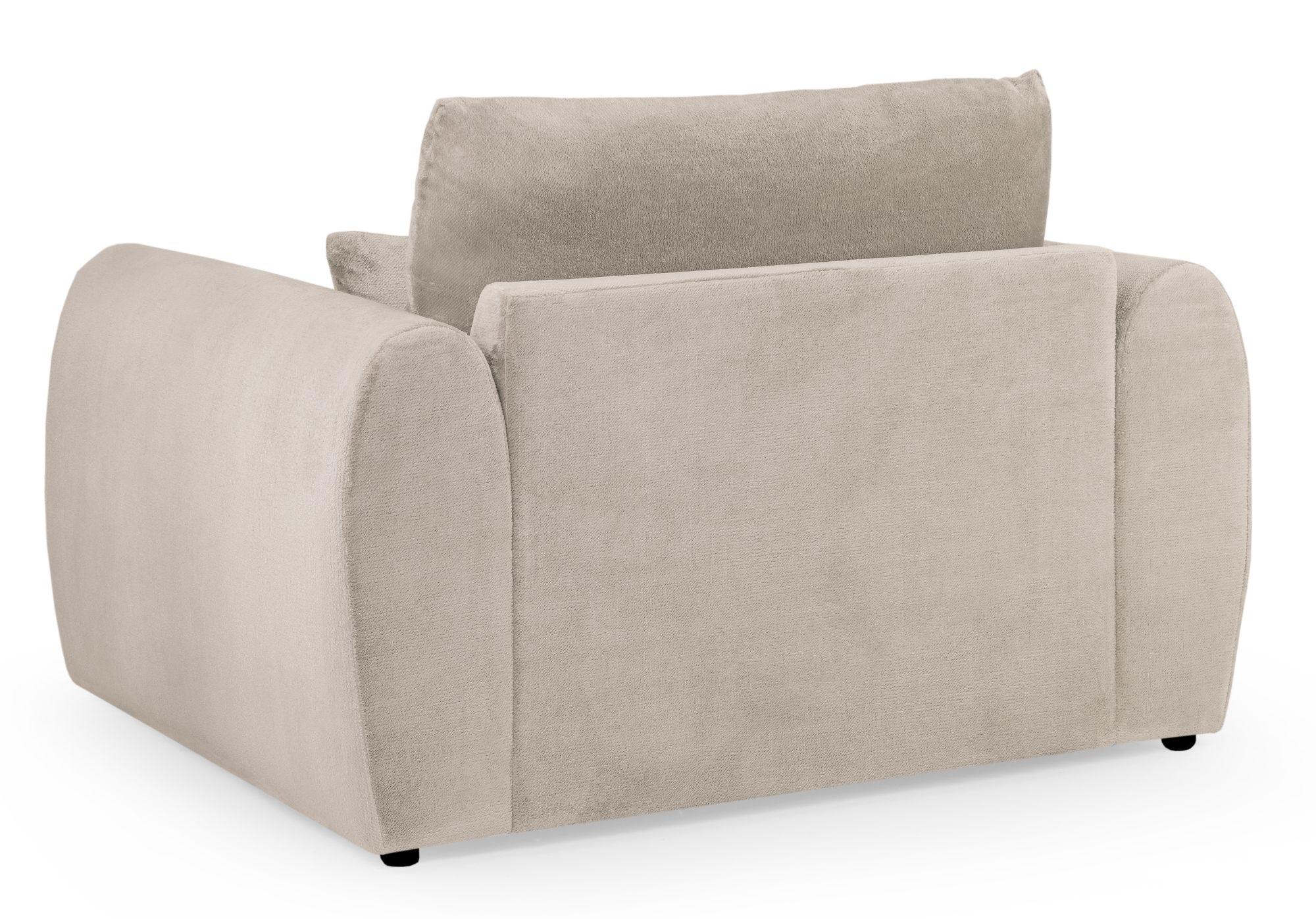 Product photograph of Mirabel Mocha Fabric Armchair from Choice Furniture Superstore.