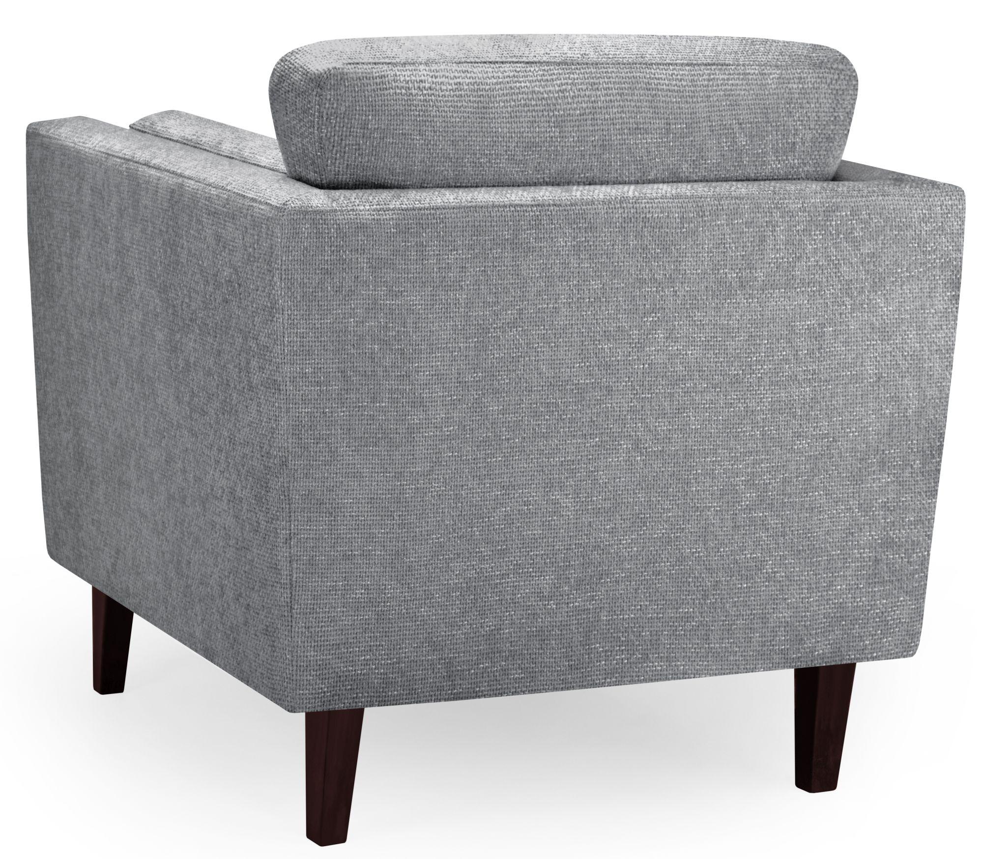 Product photograph of Aida Grey Fabric Armchair from Choice Furniture Superstore.