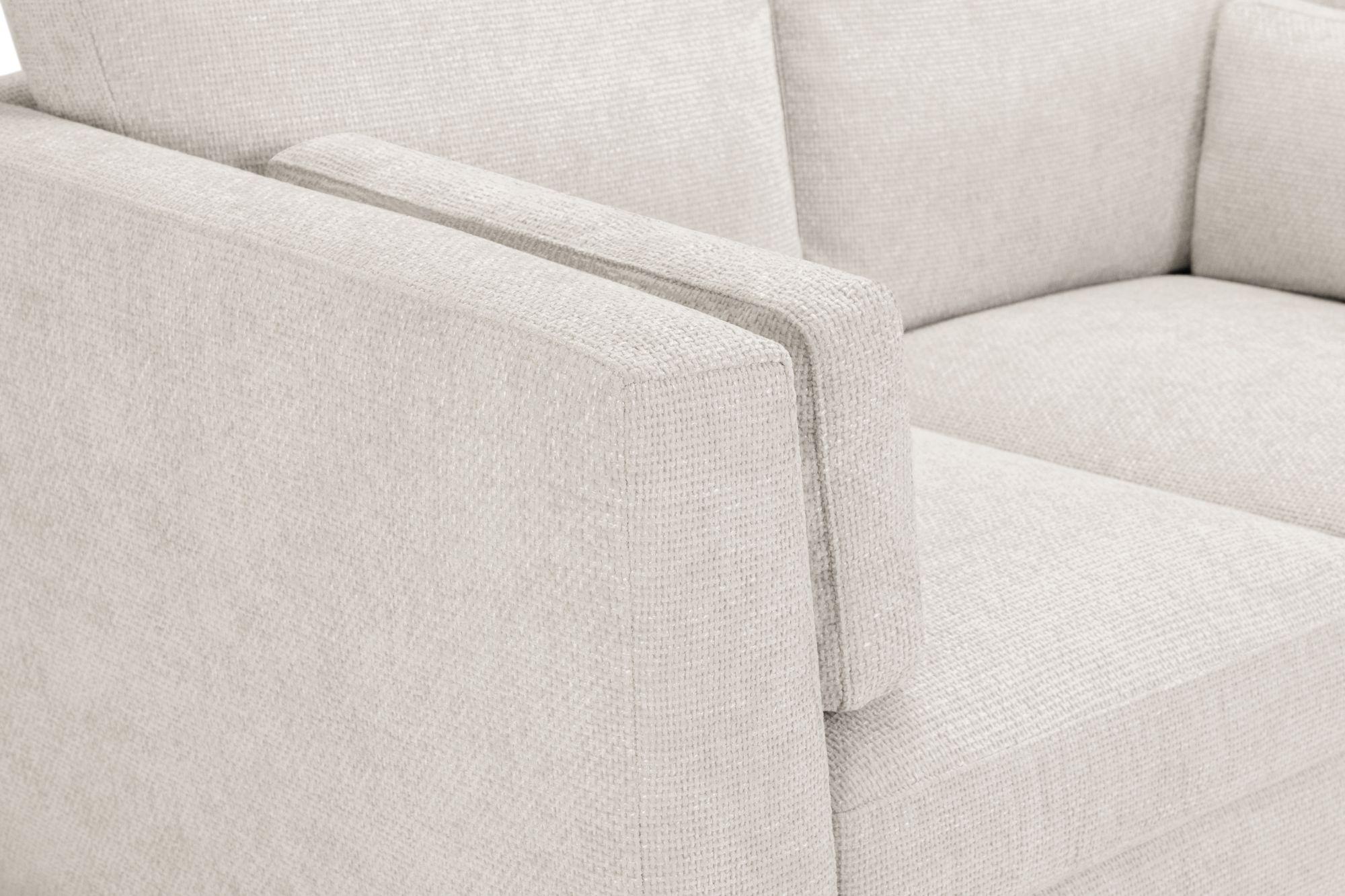 Product photograph of Aida Beige Fabric Armchair from Choice Furniture Superstore.