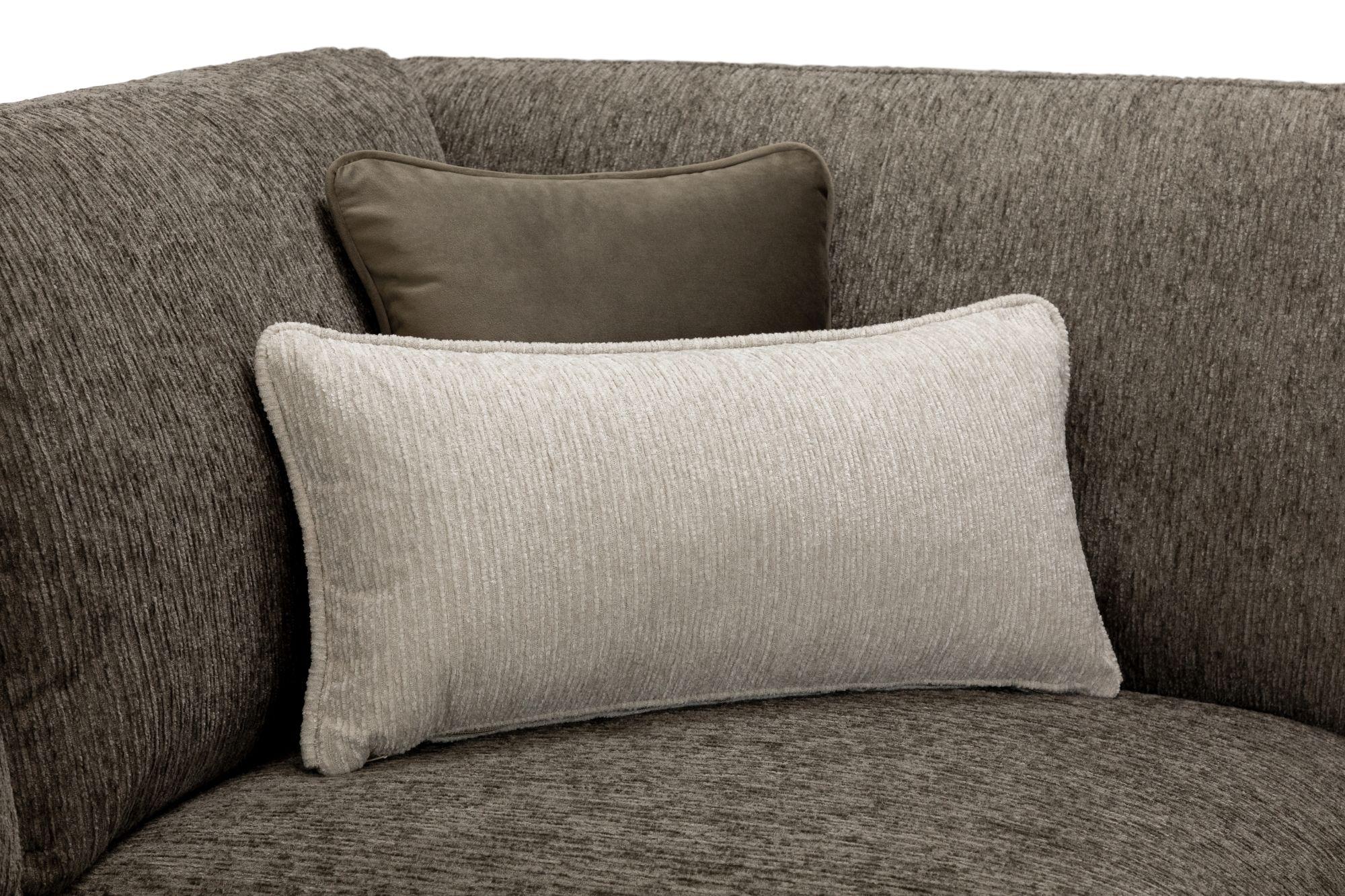 Product photograph of Naples Mocha Fabric 2 Seater Sofa from Choice Furniture Superstore.