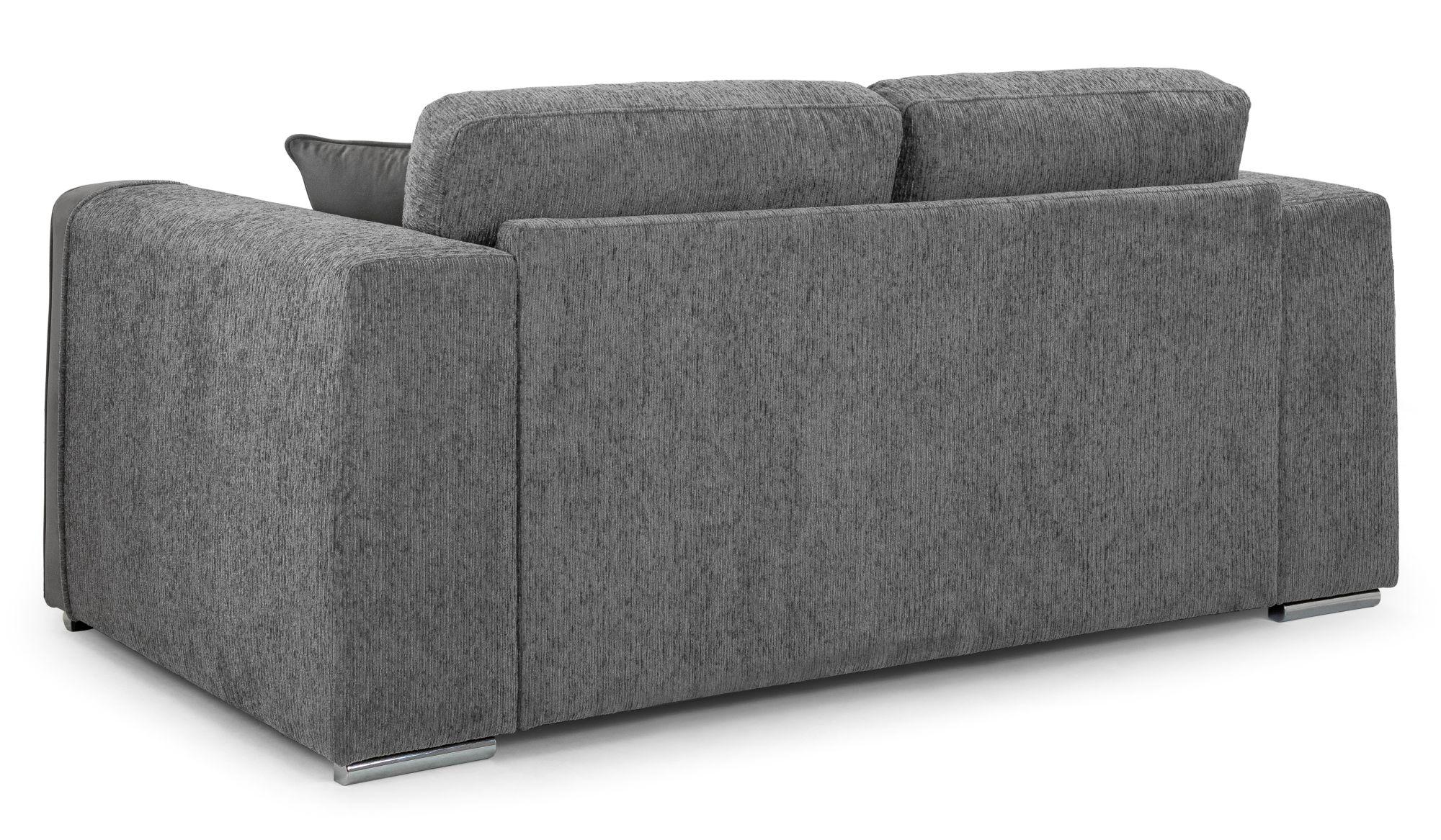 Product photograph of Naples Grey Fabric 2 Seater Sofa from Choice Furniture Superstore.