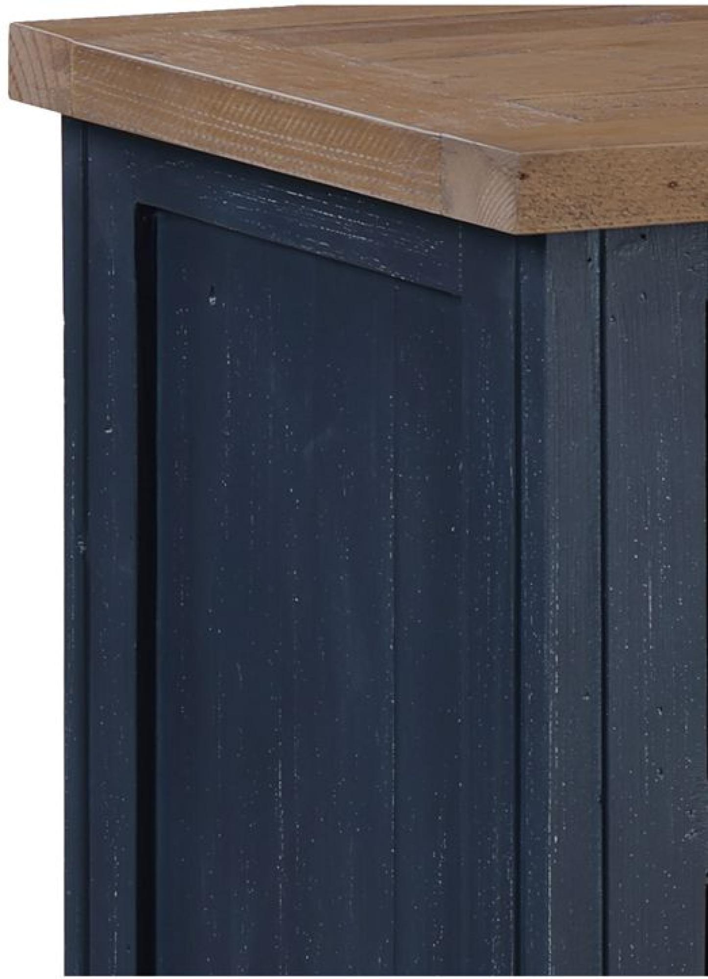 Product photograph of Splash Of Blue 4 Drawer Coffee Table from Choice Furniture Superstore.