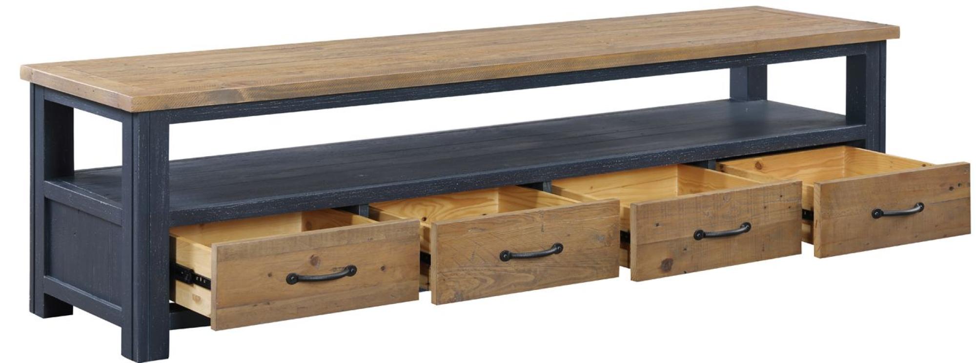 Product photograph of Splash Of Blue 180cm Tv Unit from Choice Furniture Superstore.