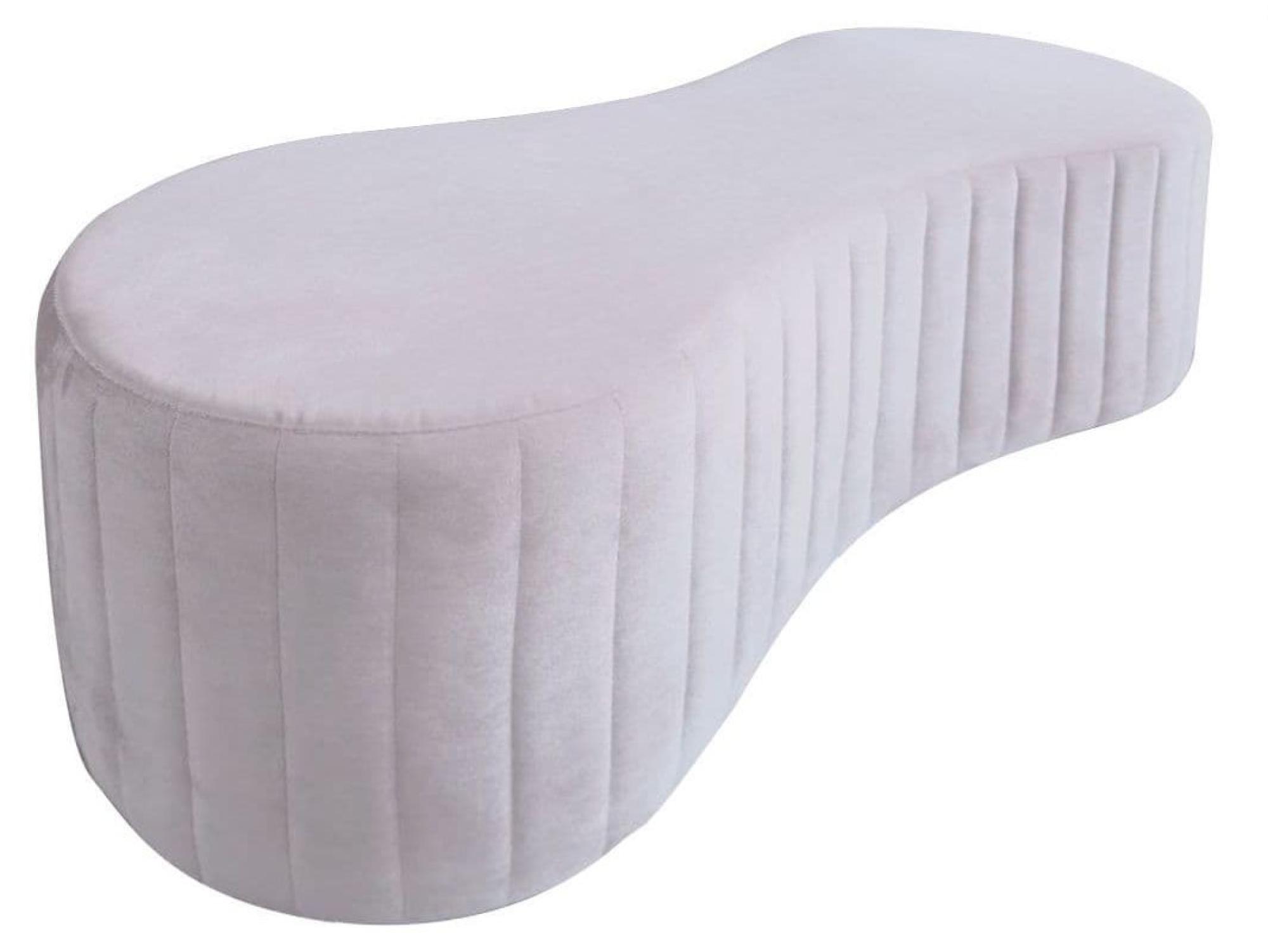 Product photograph of Clearance - Rosa Tufted Bench Soft Pink - D575 from Choice Furniture Superstore.