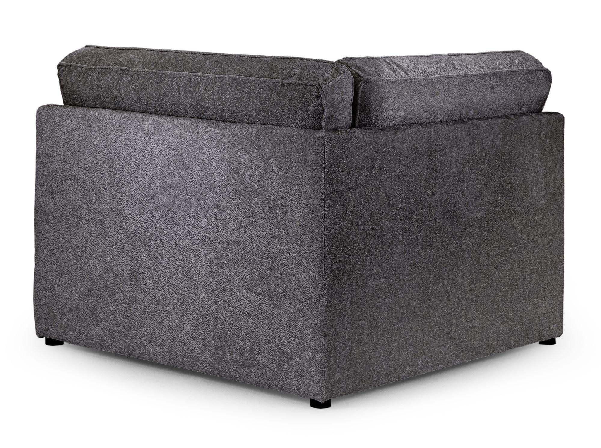 Product photograph of Kiana Grey Fabric Modular Corner Sofa from Choice Furniture Superstore.