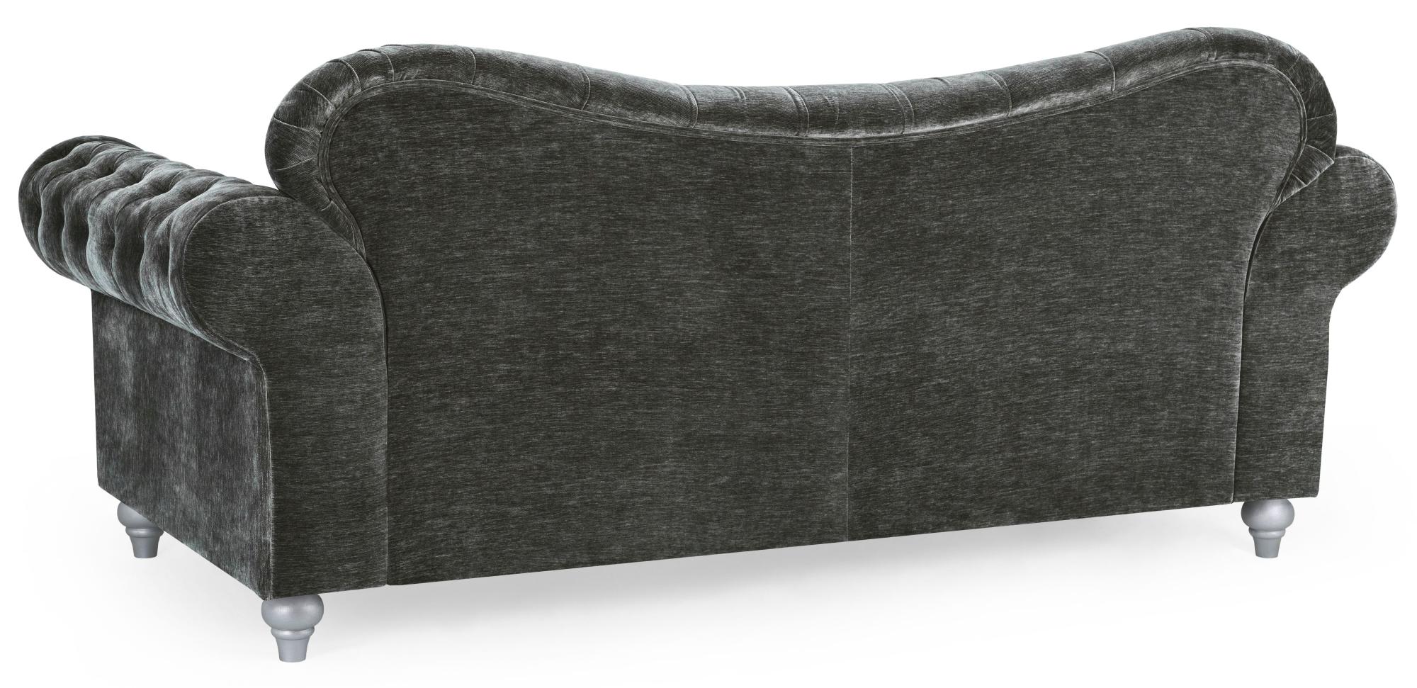 Product photograph of Jubilee Charcoal Fabric 3 Seater Sofa from Choice Furniture Superstore.