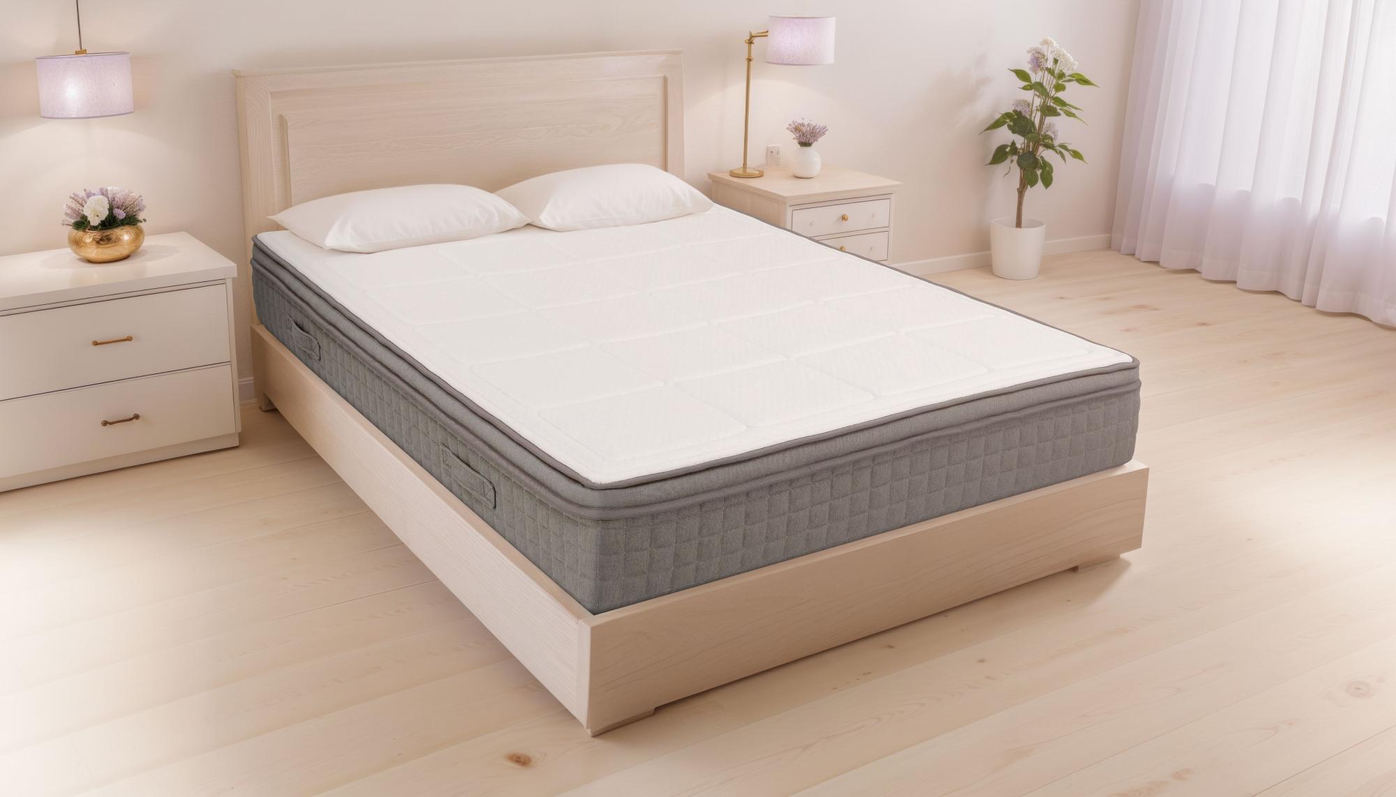 Product photograph of Pure Lavender Float 25cm Deep Mattress - Sizes Available from Choice Furniture Superstore.