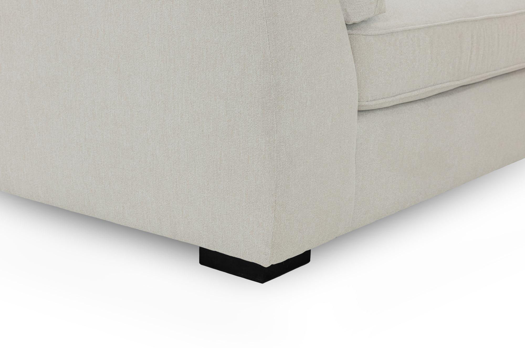 Product photograph of Monaco Stone Fabric Footstool from Choice Furniture Superstore.