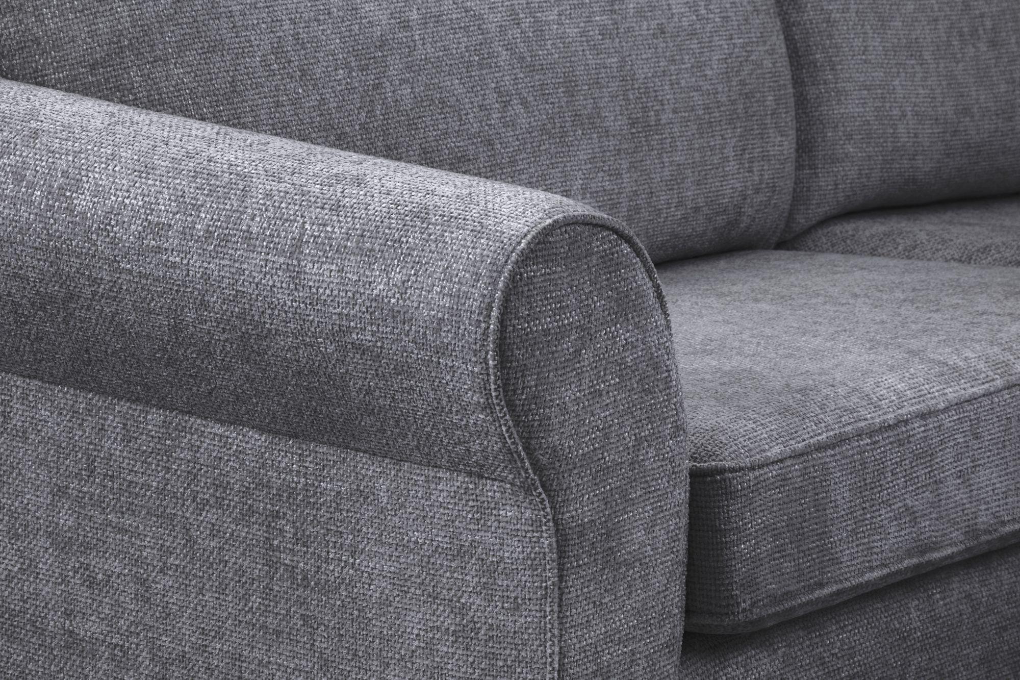Product photograph of Ashley Slate Fabric Large Corner Sofa from Choice Furniture Superstore.