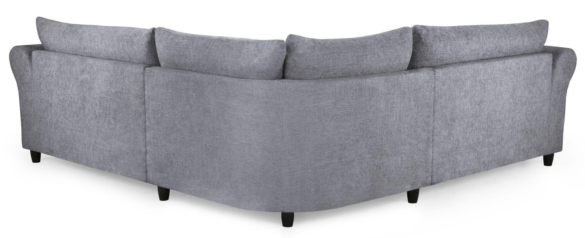 Product photograph of Ashley Slate Fabric Large Corner Sofa from Choice Furniture Superstore.