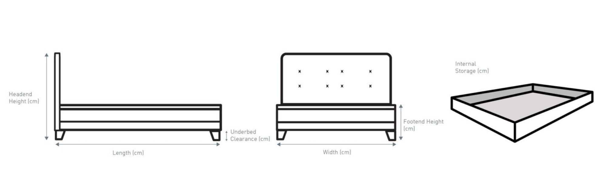 Product photograph of Kaydian Gainford Bolero Natural Fabric Storage Bed from Choice Furniture Superstore.