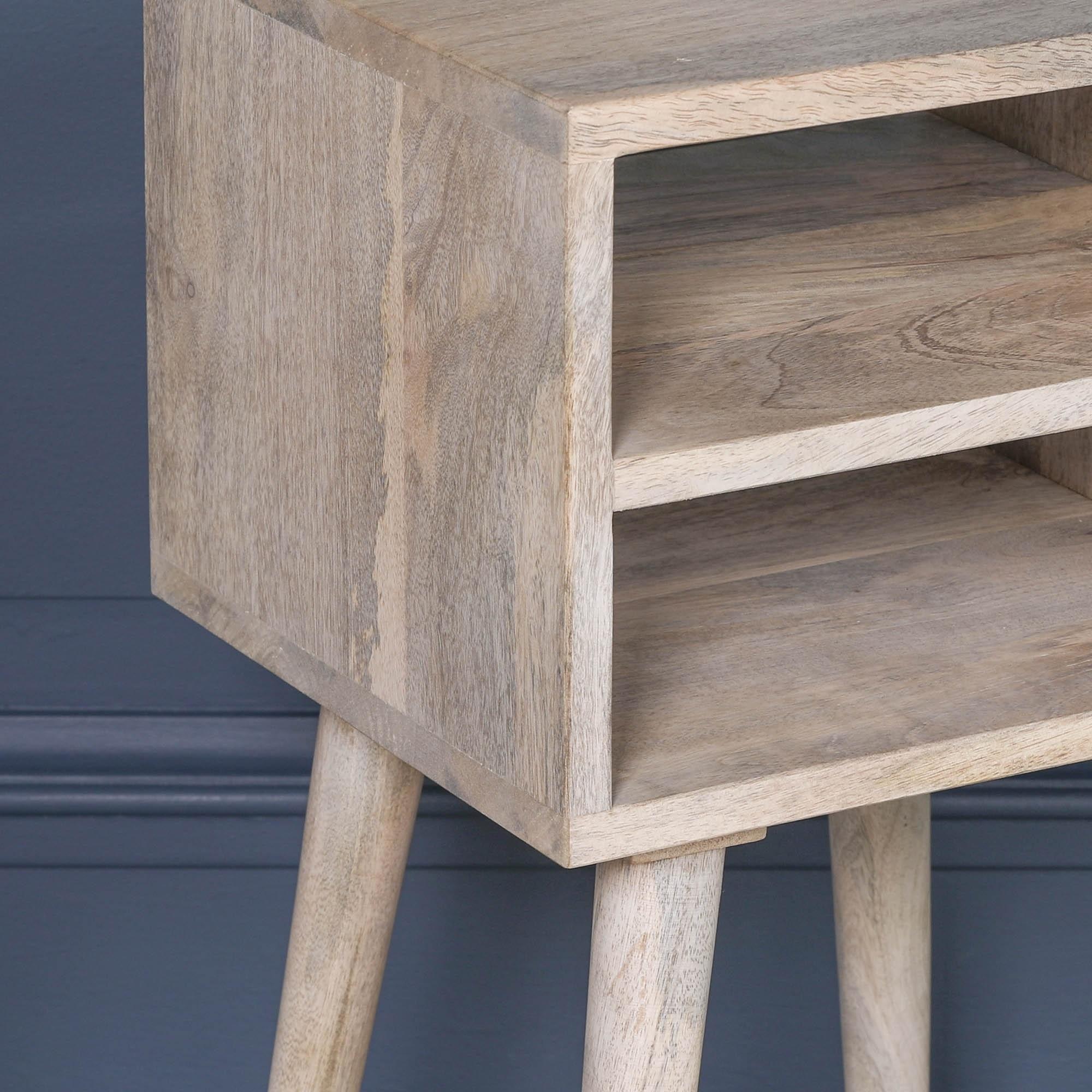 Product photograph of Wooden Modern Bedside Table from Choice Furniture Superstore.