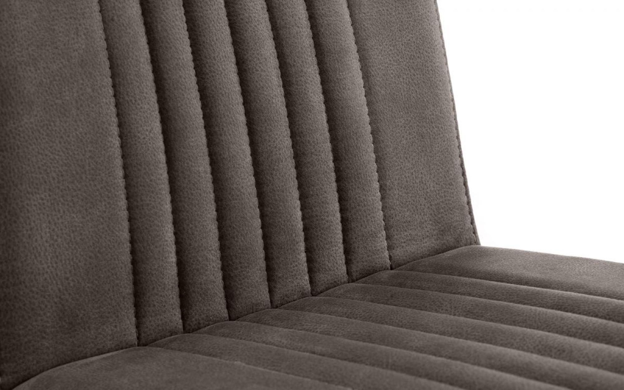 Product photograph of 2 X Brooklyn Grey Faux Leather Barstool With Back from Choice Furniture Superstore.