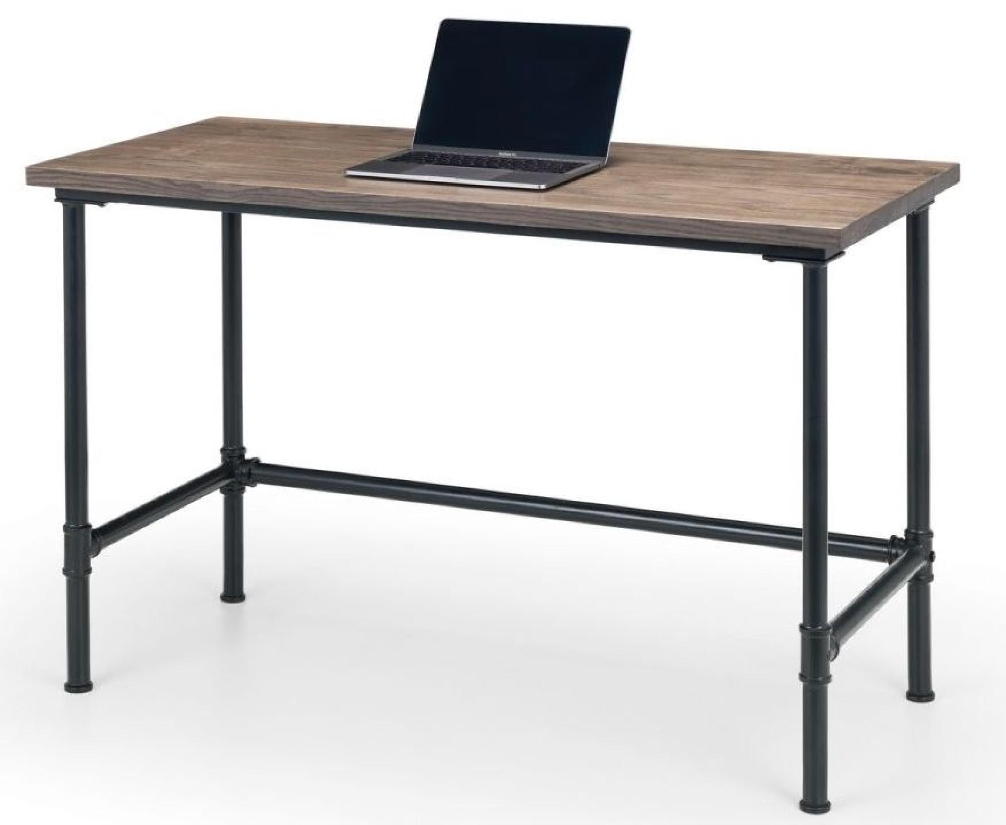 Product photograph of Carnegie Elm Wood Industrial Desk from Choice Furniture Superstore.