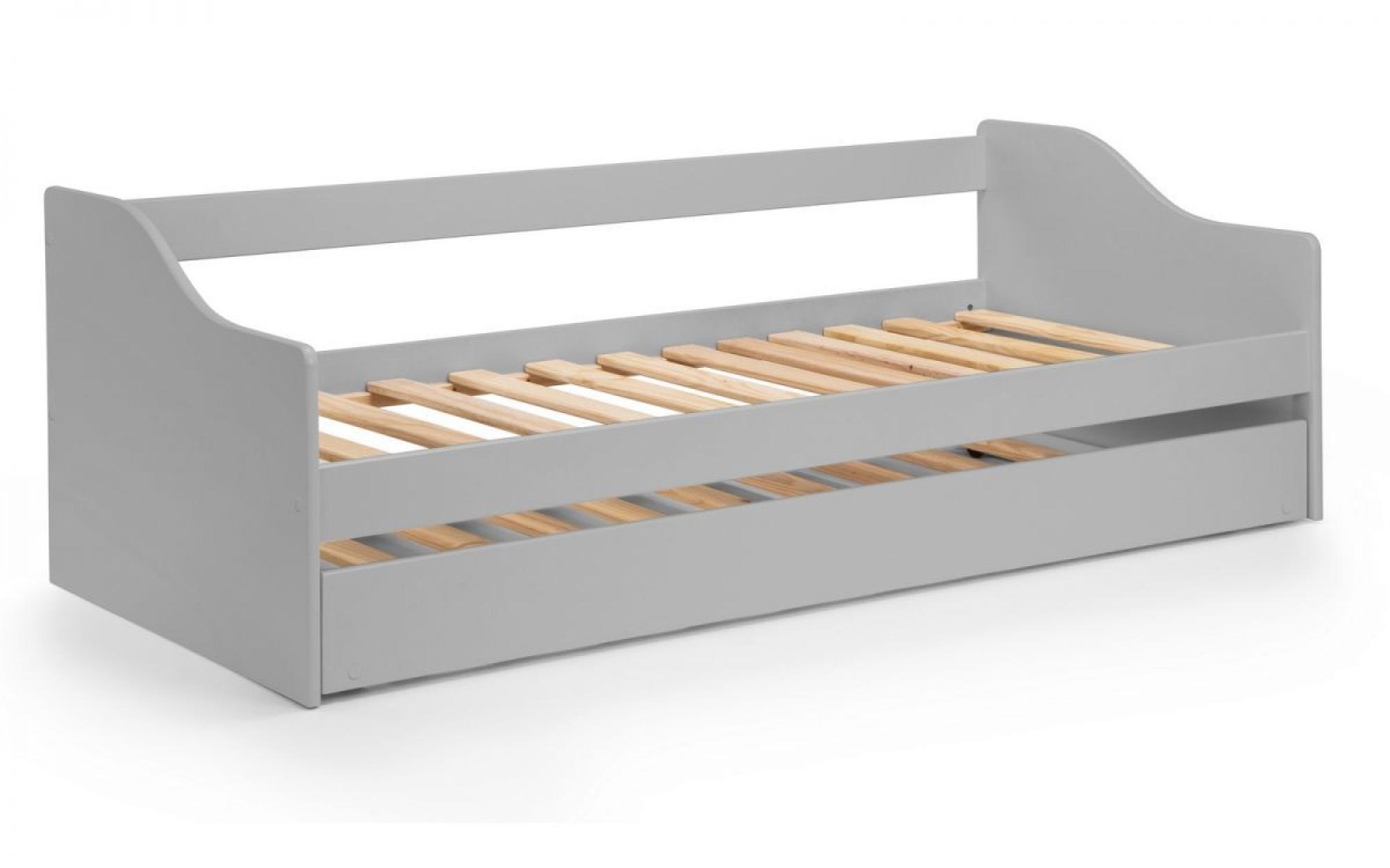 Product photograph of Elba Grey Daybed from Choice Furniture Superstore.