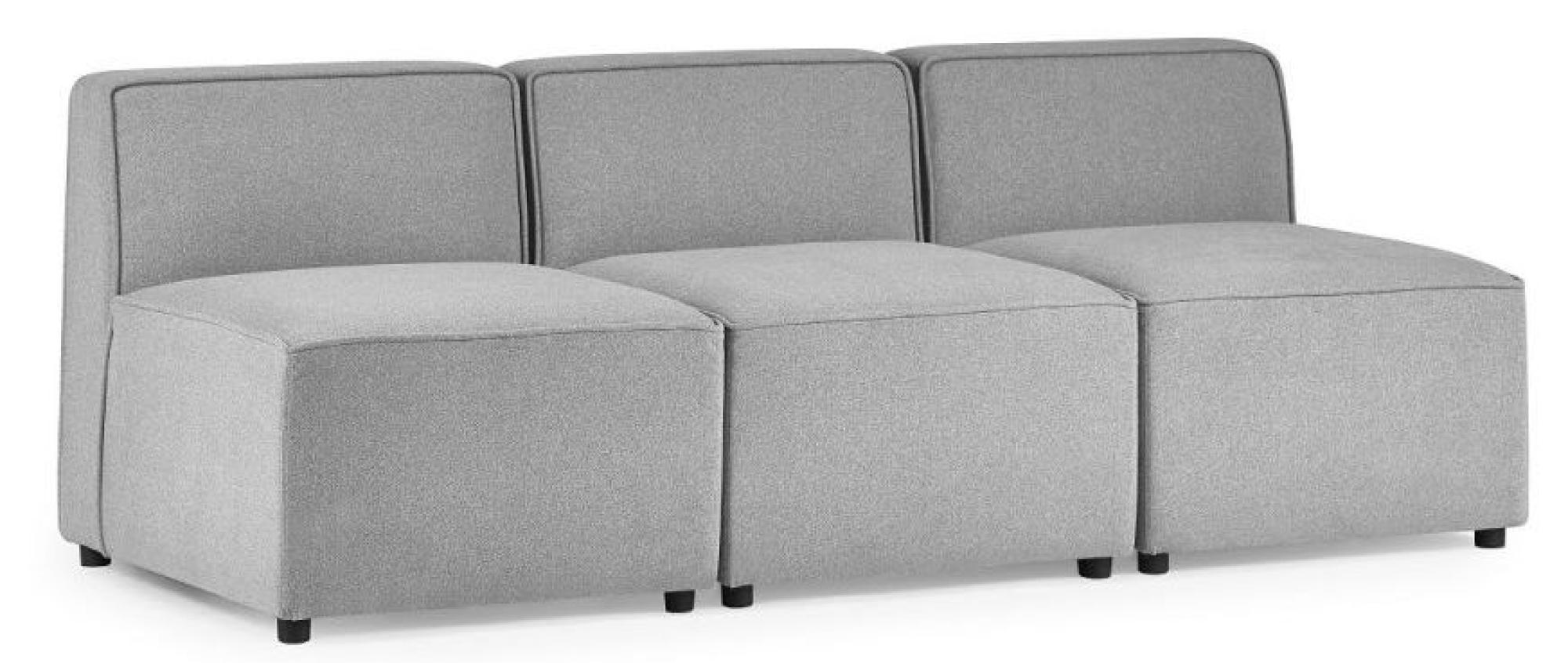 Product photograph of Lago Grey Combination Corner Sofa from Choice Furniture Superstore.