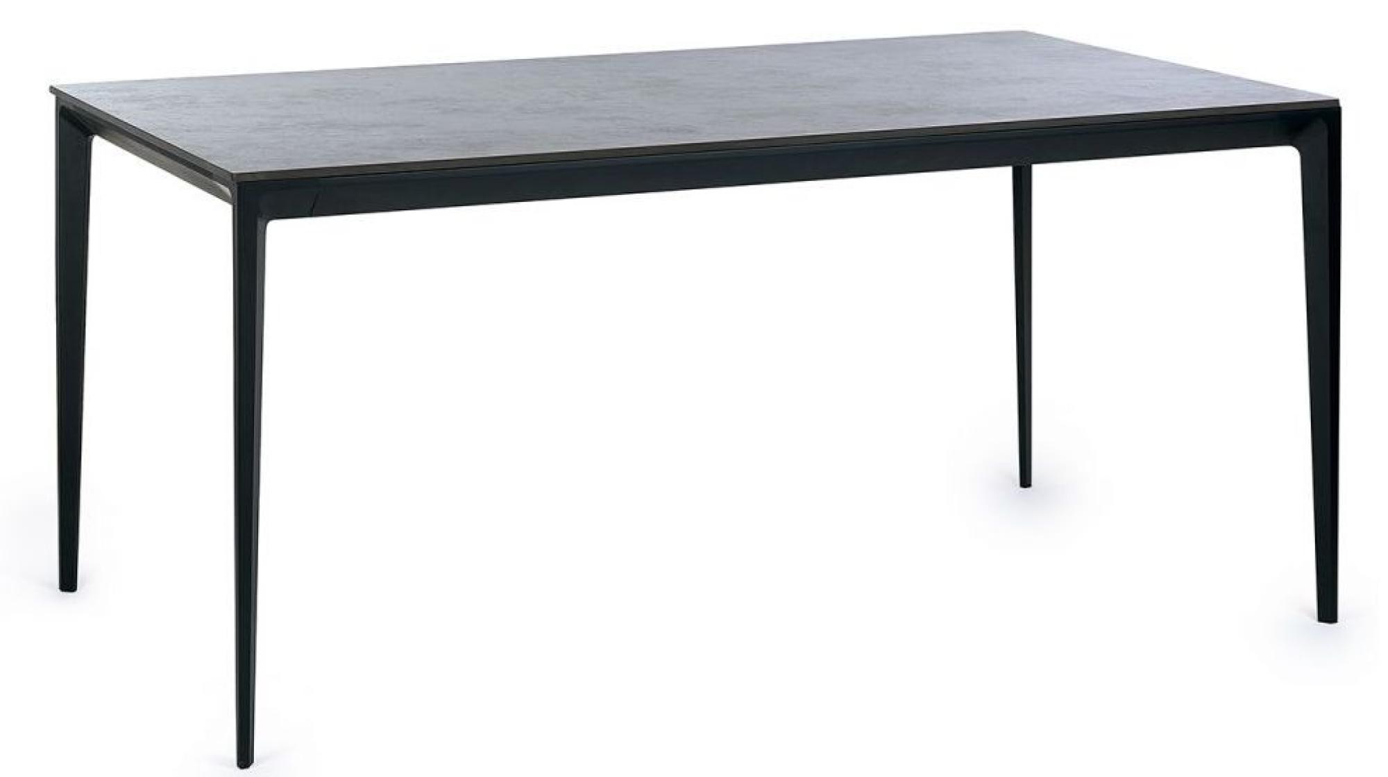 Product photograph of Miami Grey Ceramic 4 Seater Dining Table from Choice Furniture Superstore.