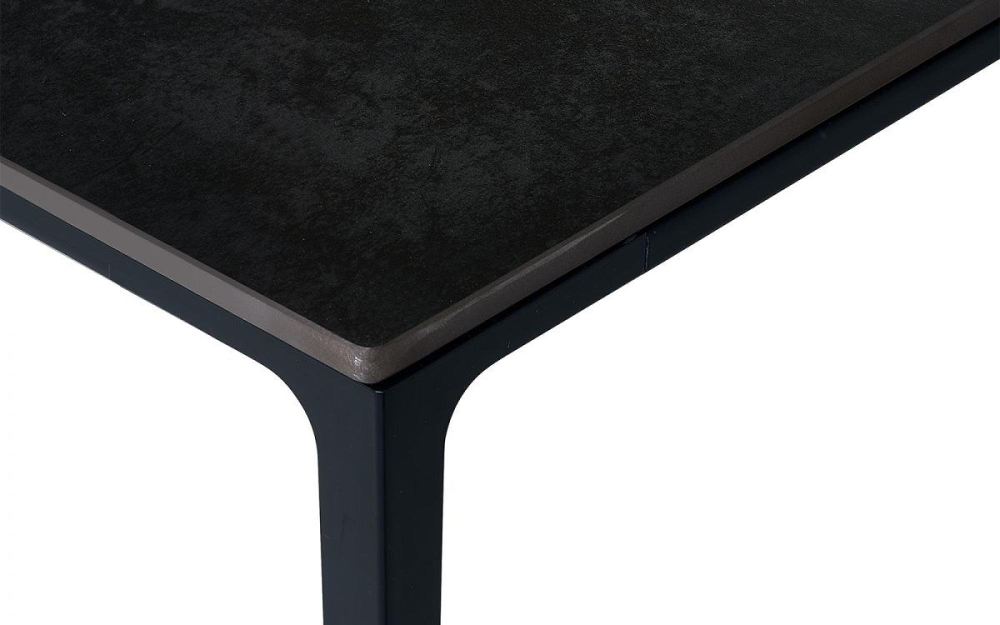 Product photograph of Miami Grey Ceramic 4 Seater Dining Table from Choice Furniture Superstore.