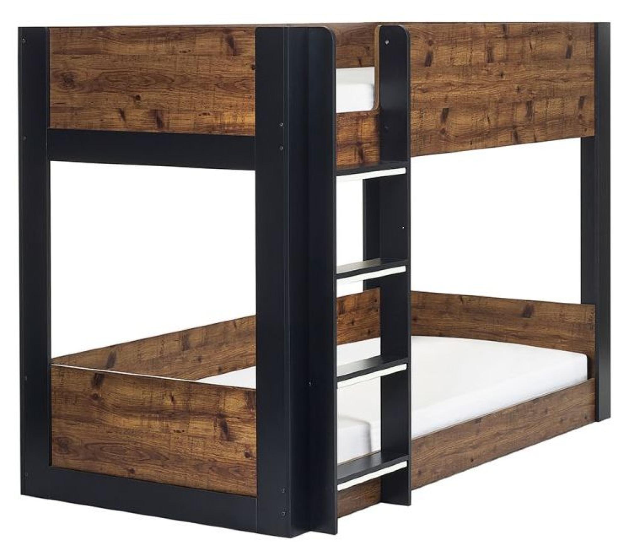 Product photograph of Solomon Rustic Bunk Bed from Choice Furniture Superstore.