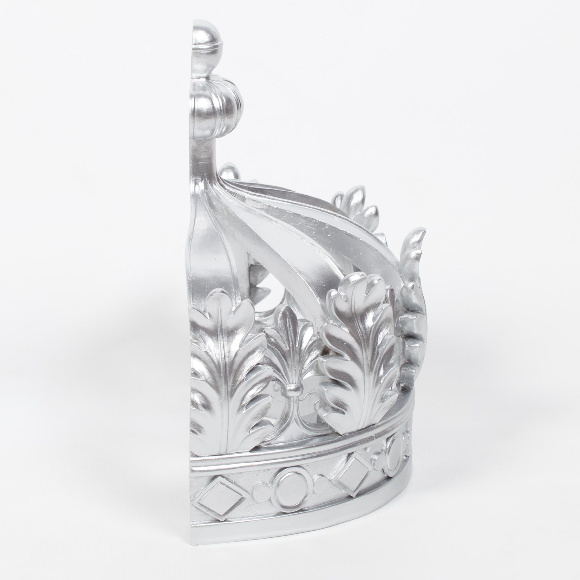 Product photograph of Silver Crown Wall Canopy from Choice Furniture Superstore.