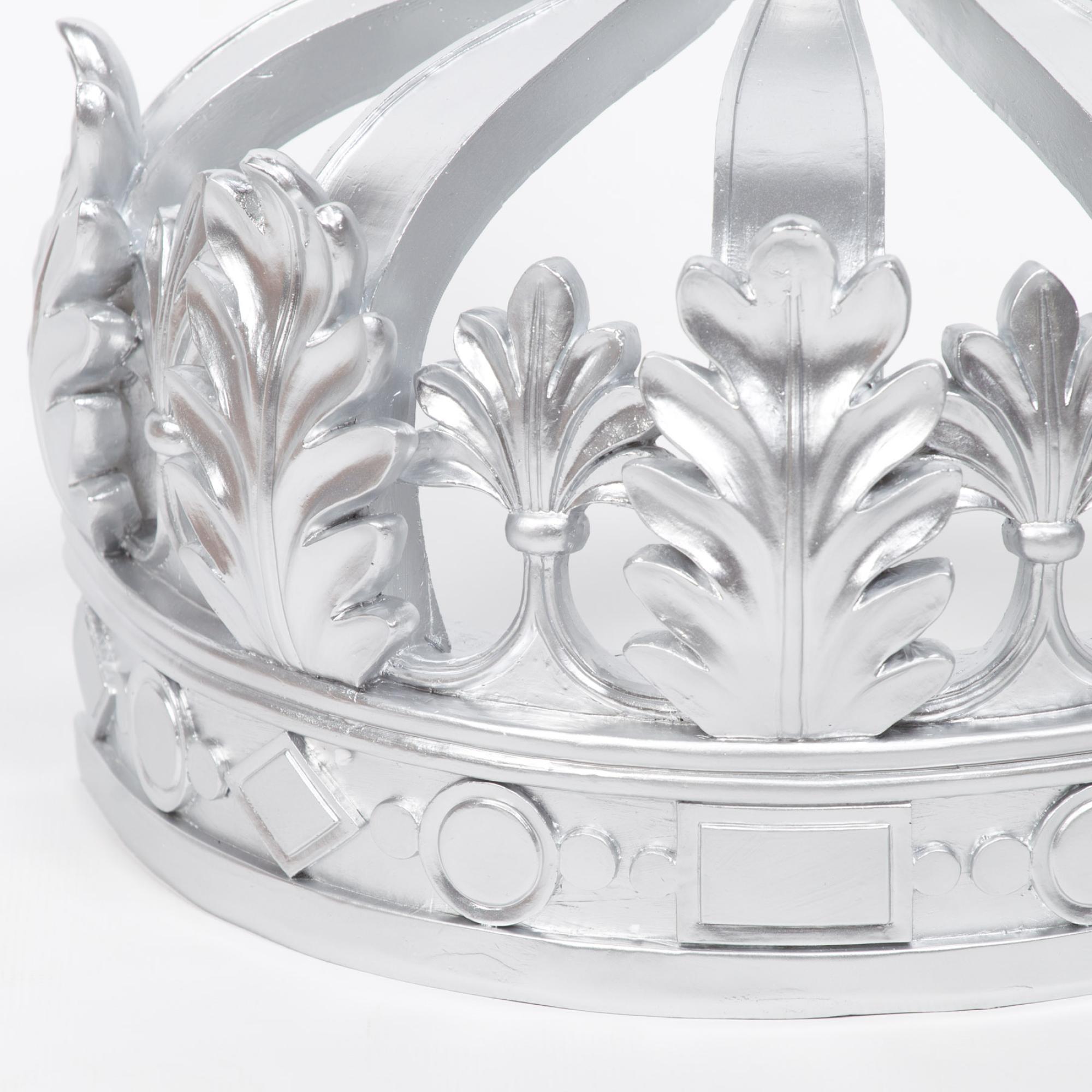 Product photograph of Silver Crown Wall Canopy from Choice Furniture Superstore.