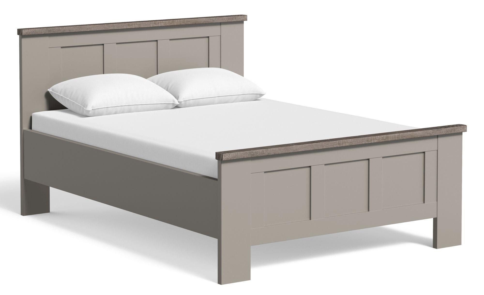 Product photograph of Wiemann Suffolk Pebble Grey 4ft 6in Double Bed from Choice Furniture Superstore.