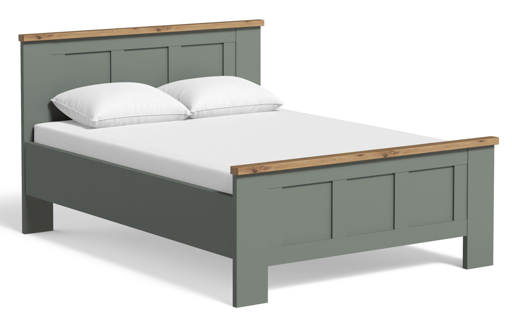 Product photograph of Wiemann Suffolk Sage Green 4ft 6in Double Bed from Choice Furniture Superstore.