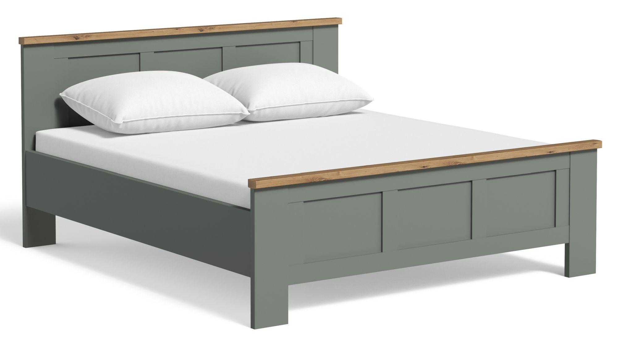 Product photograph of Wiemann Suffolk Sage Green 6ft Queen Size Bed - 180cm X 200cm from Choice Furniture Superstore.