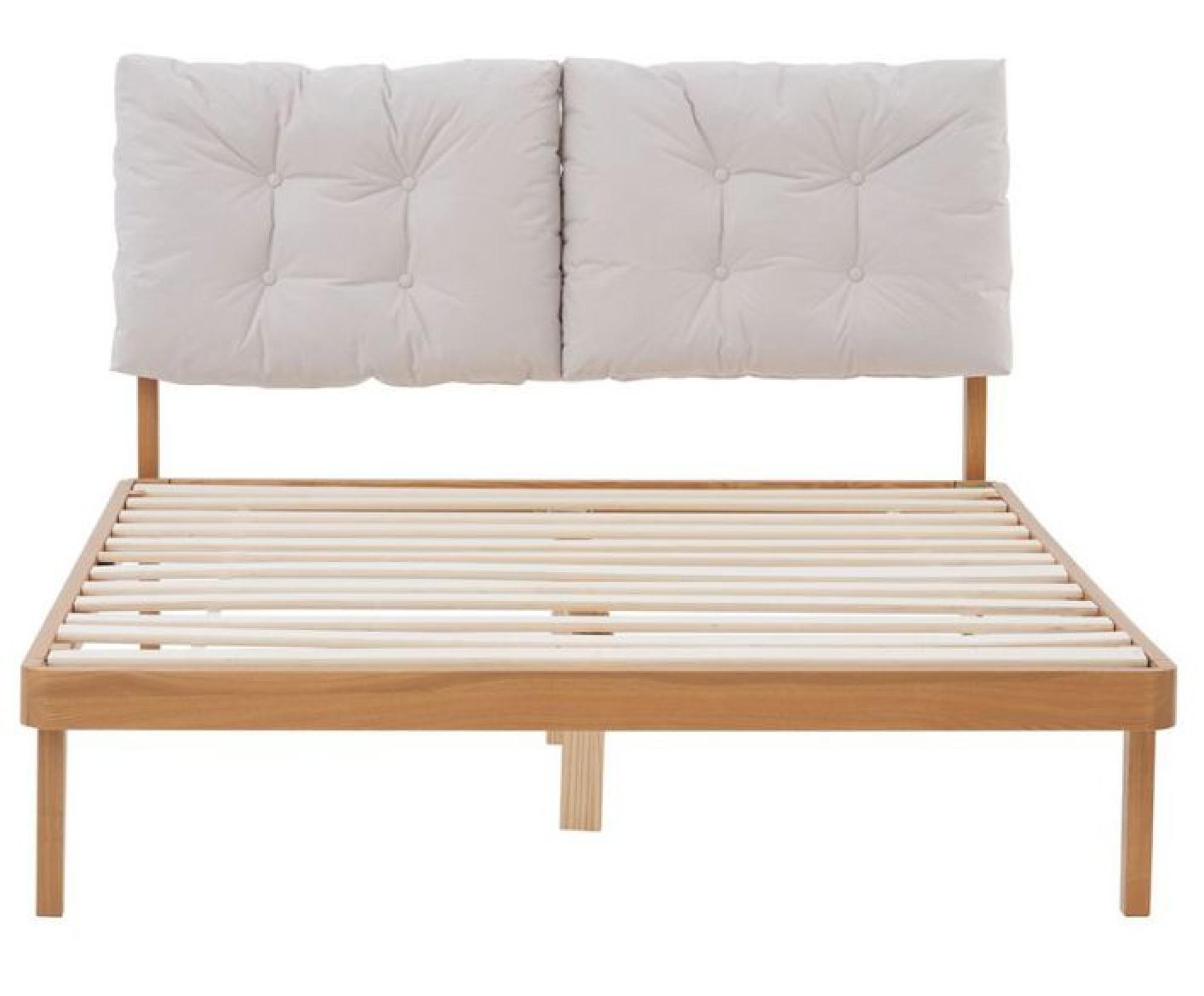 Product photograph of Ander Oak Bed - Sizes Available from Choice Furniture Superstore.