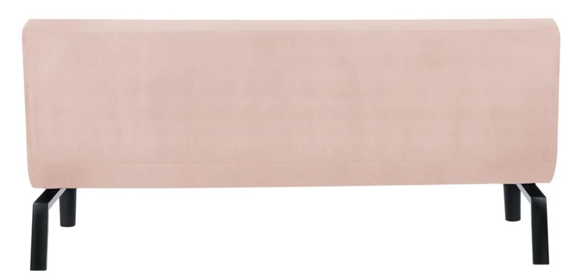 Product photograph of Aurora Blush Pink Fabric Sofa Bed from Choice Furniture Superstore.