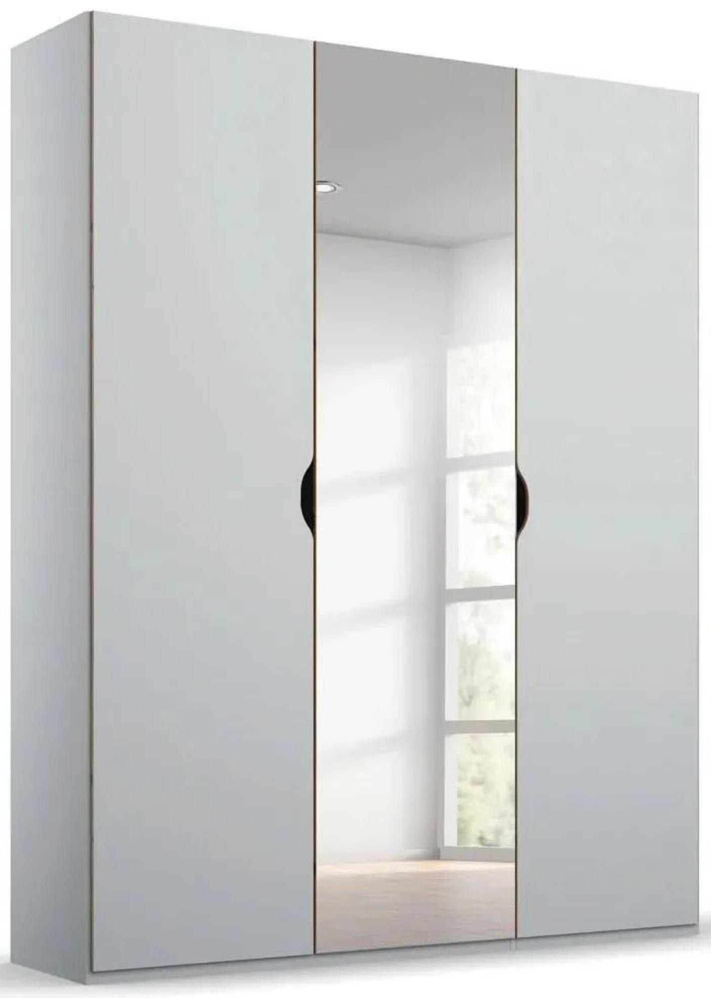 Product photograph of Clearance - Rauch Lias 3 Door With 1 Mirror Grey Wardrobe - Fss13262 from Choice Furniture Superstore.