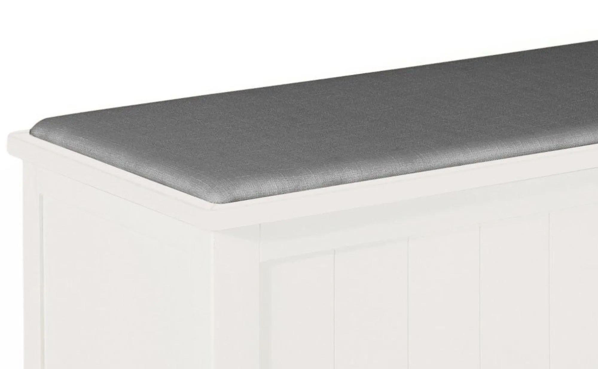 Product photograph of Clearance - Lily White Painted Ottoman - Fss15711 from Choice Furniture Superstore.