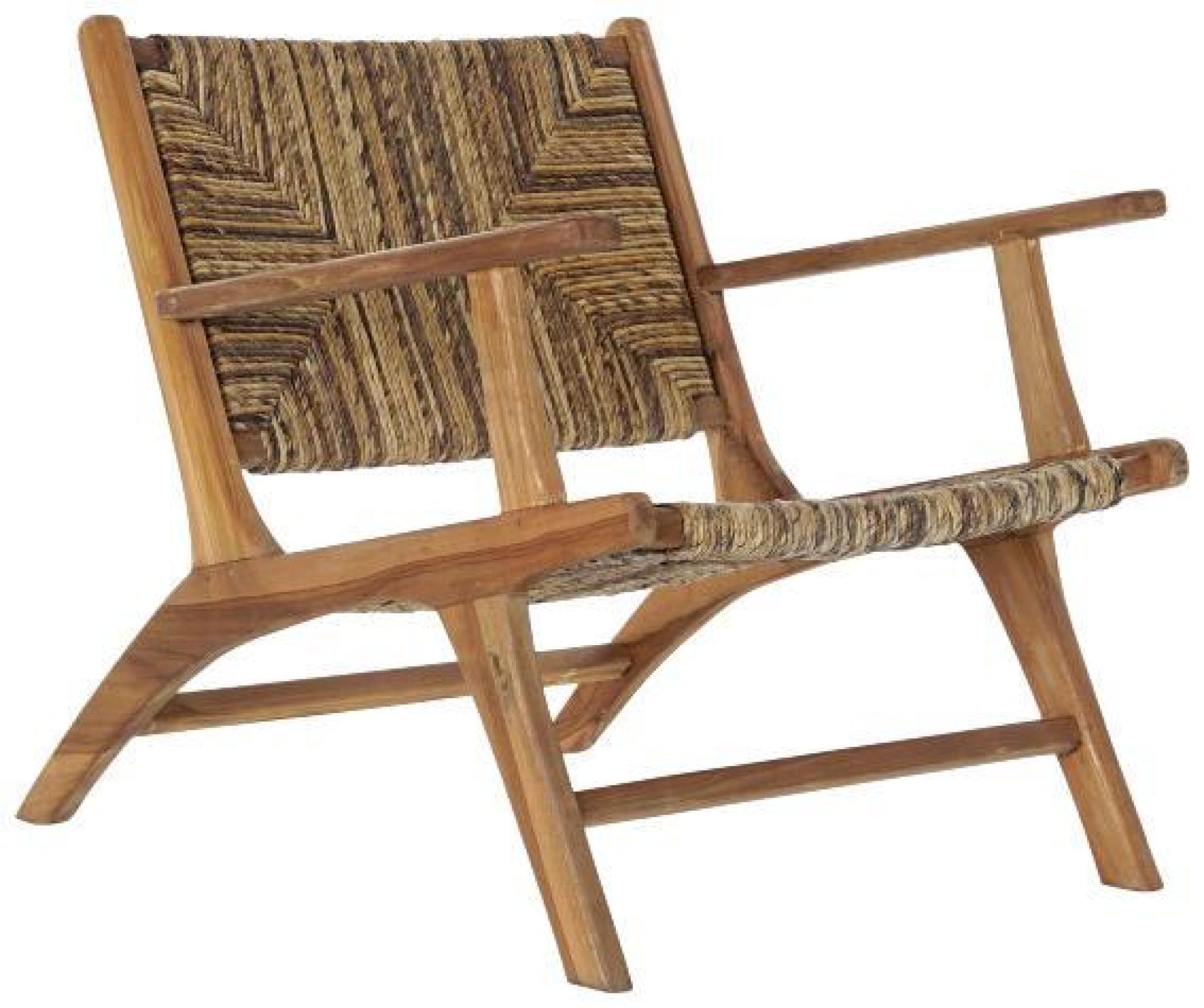 Product photograph of Erode Natural Teak Armchair from Choice Furniture Superstore.