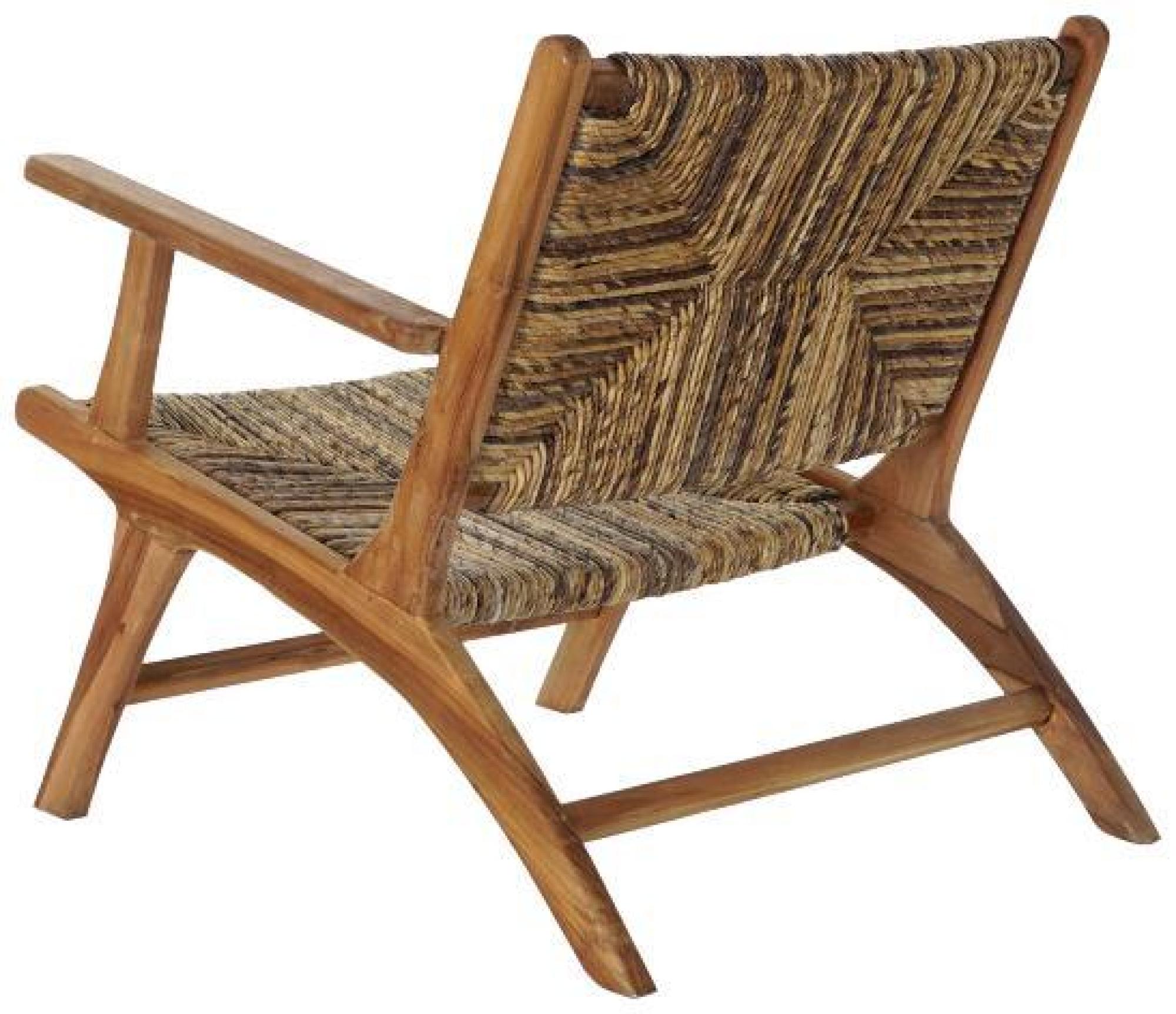 Product photograph of Erode Natural Teak Armchair from Choice Furniture Superstore.