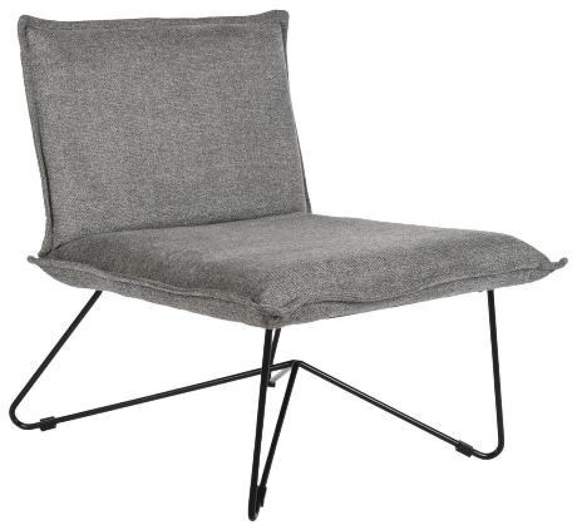 Product photograph of Terra Grey Fabric Lounge With Black Hairpin Legs from Choice Furniture Superstore.