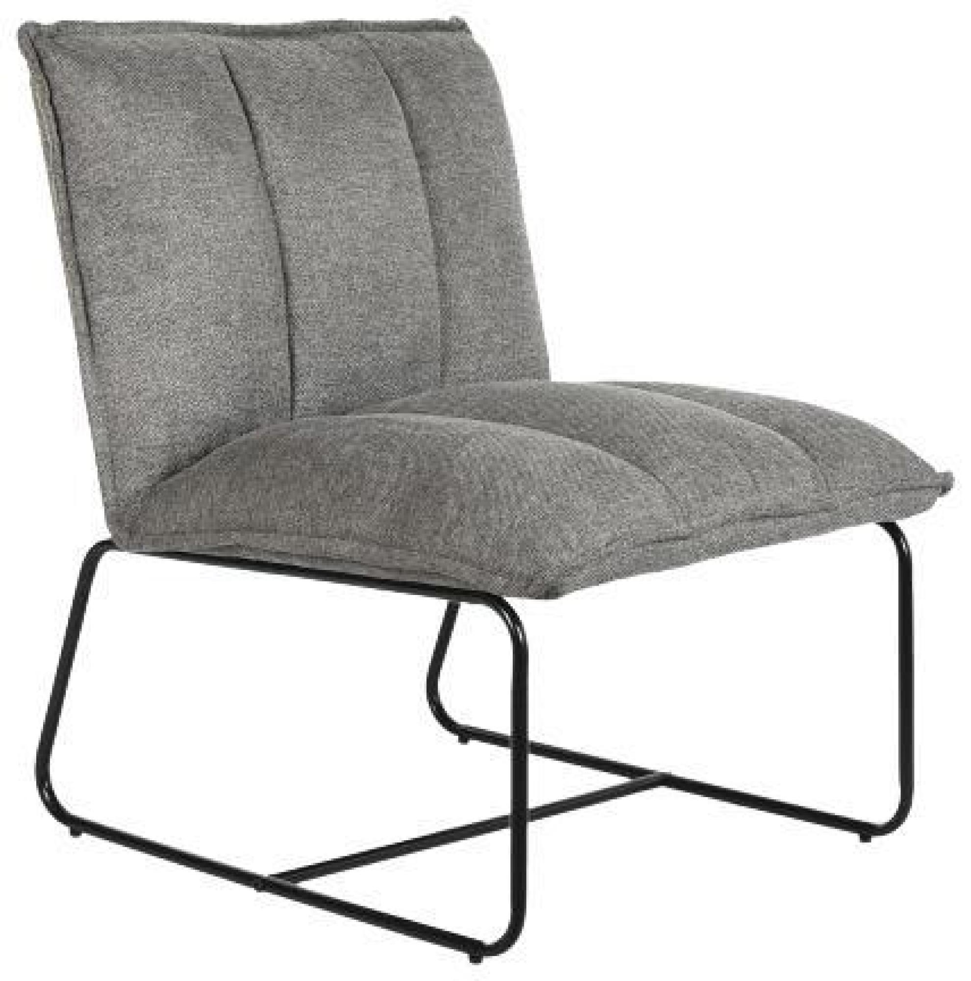 Product photograph of Terra Grey Lounge Chair With Black Legs from Choice Furniture Superstore.