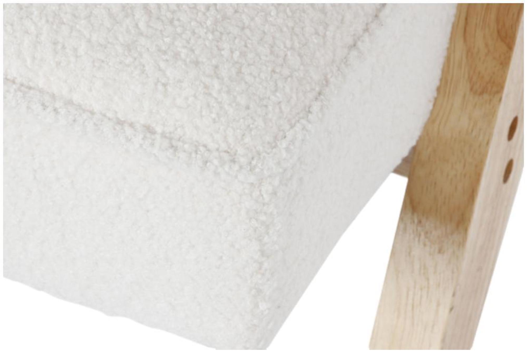 Product photograph of Sixties White Fabric Armchair from Choice Furniture Superstore.