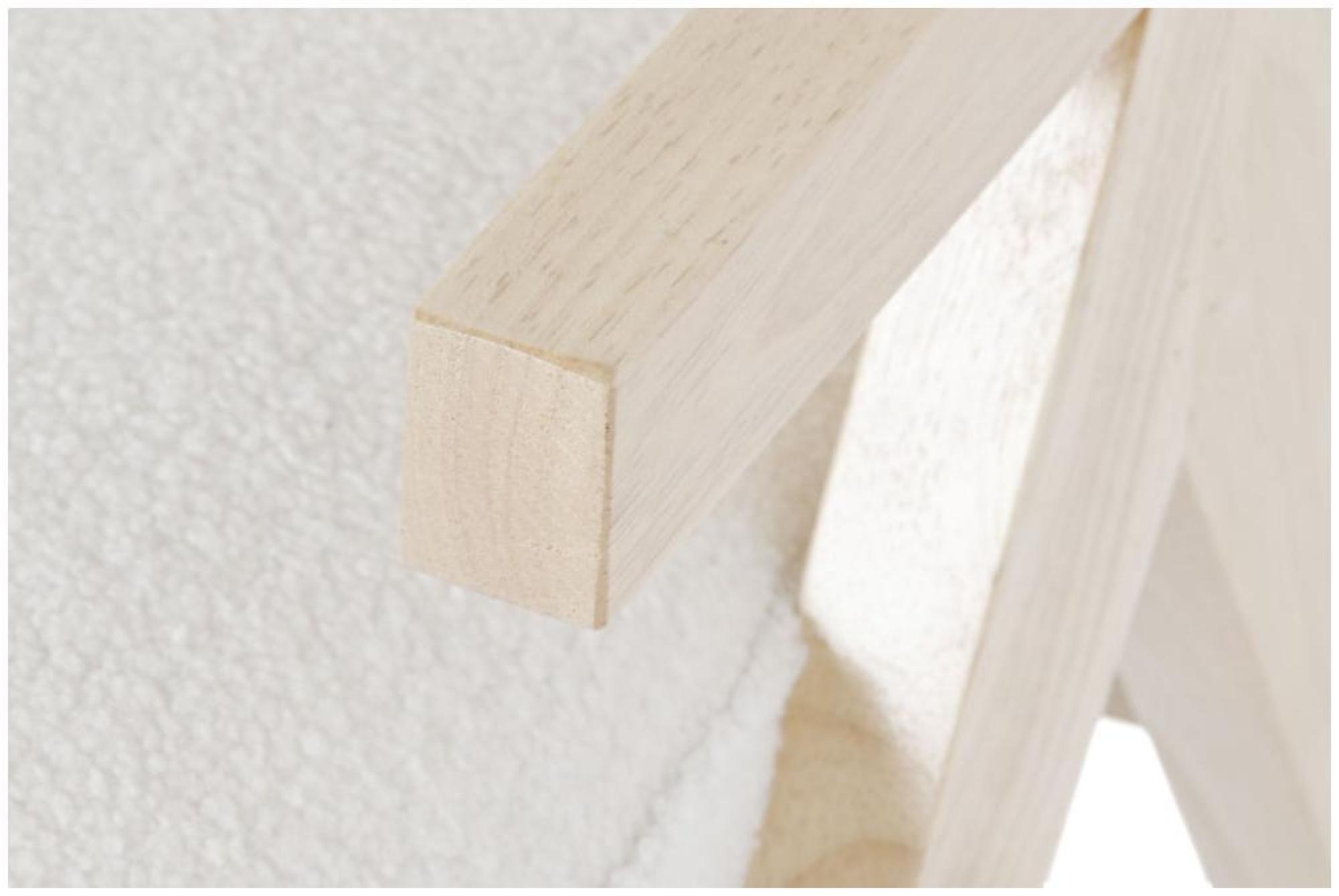 Product photograph of Sixties White Fabric Armchair from Choice Furniture Superstore.