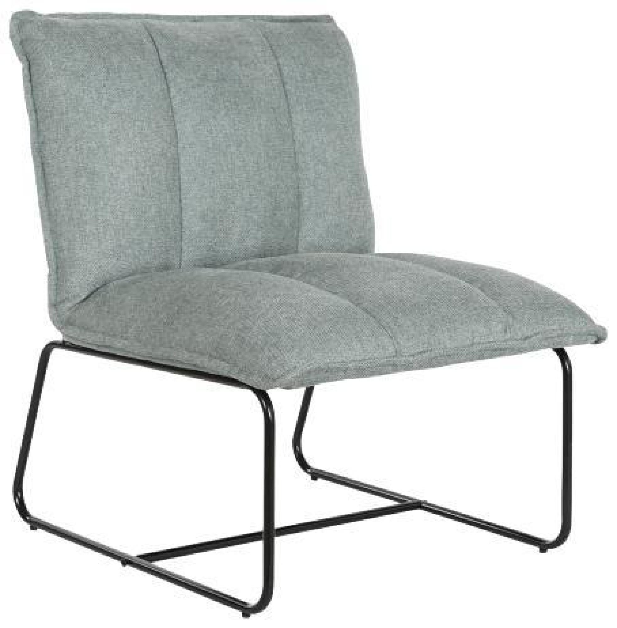 Product photograph of Terra Mint Green Fabric Lounge Chair With Black Legs from Choice Furniture Superstore.