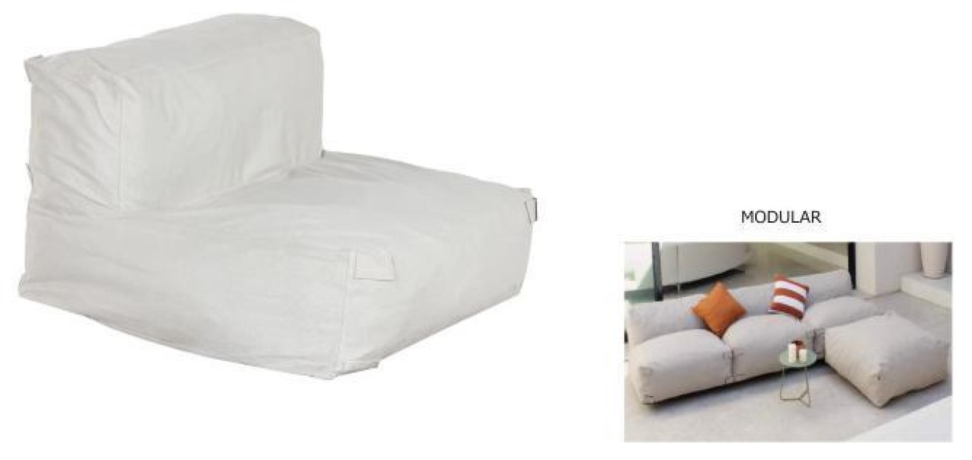 Product photograph of Garden Beige Fabric Outdoor Daybed from Choice Furniture Superstore.