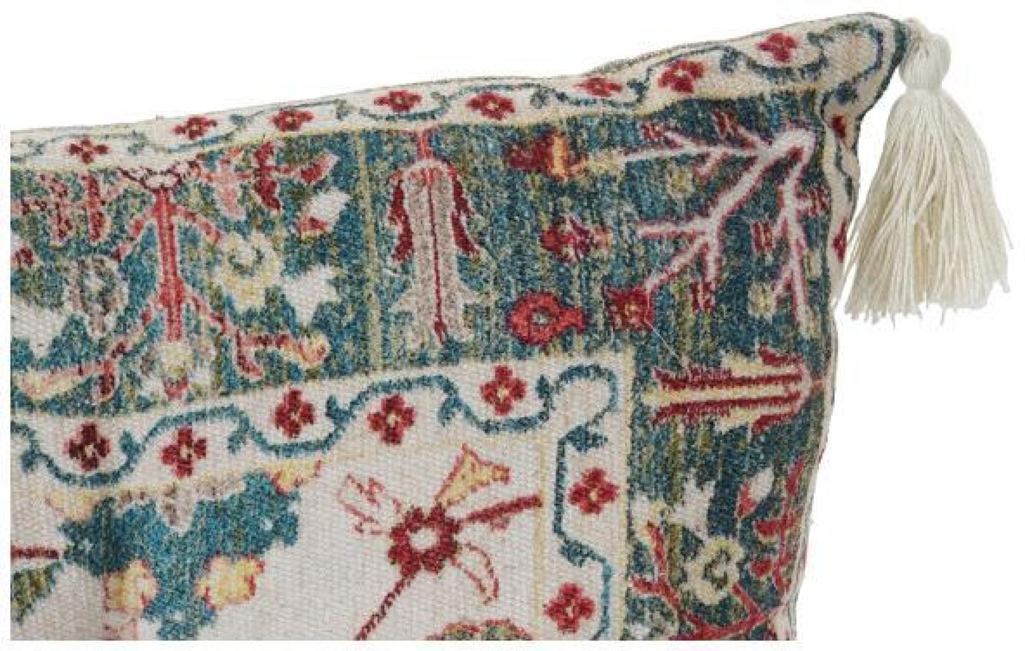 Product photograph of Multi Coloured Fabric 2 Seater Floor Cushion from Choice Furniture Superstore.