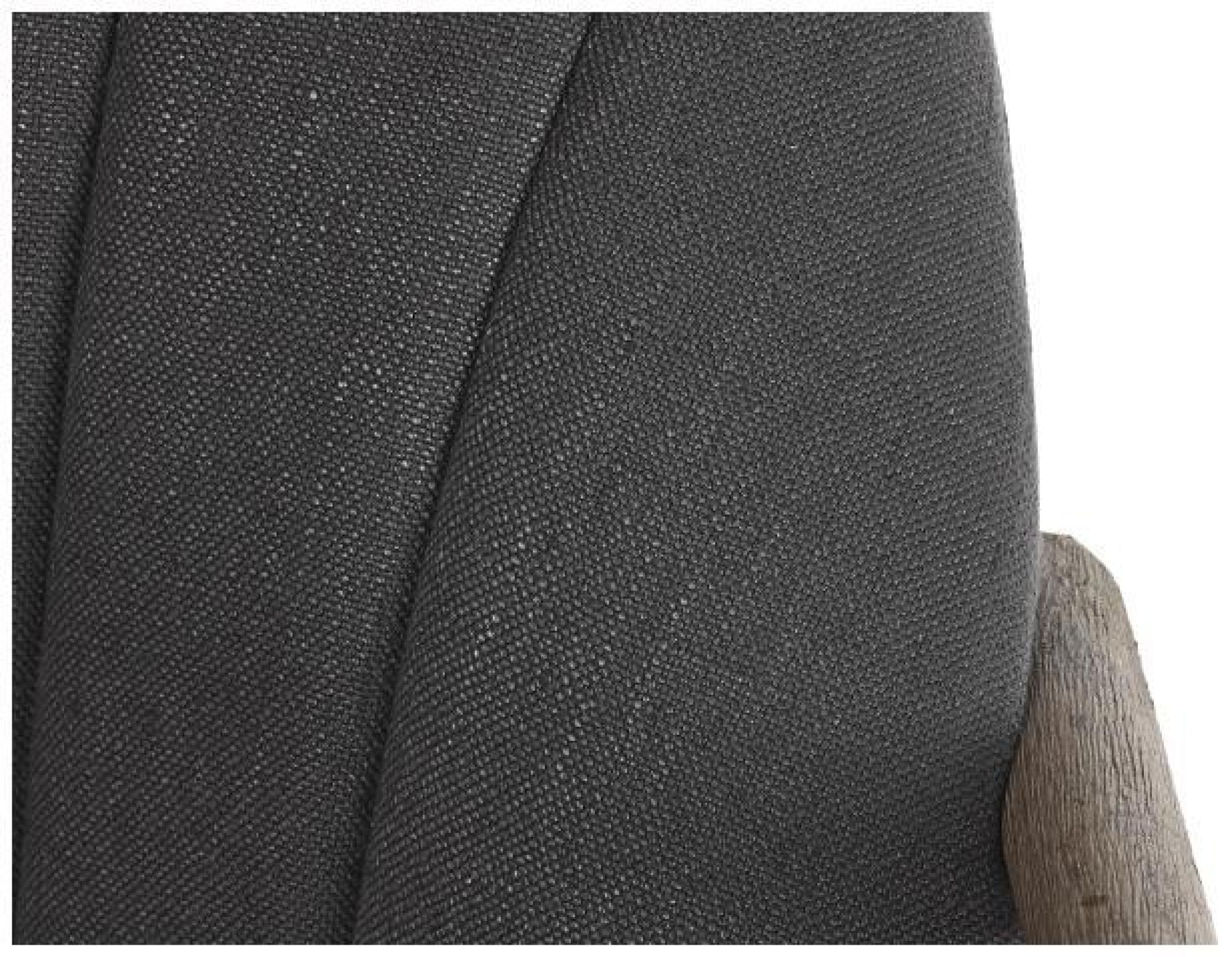 Product photograph of Modern Dark Grey Fabric Armchair from Choice Furniture Superstore.