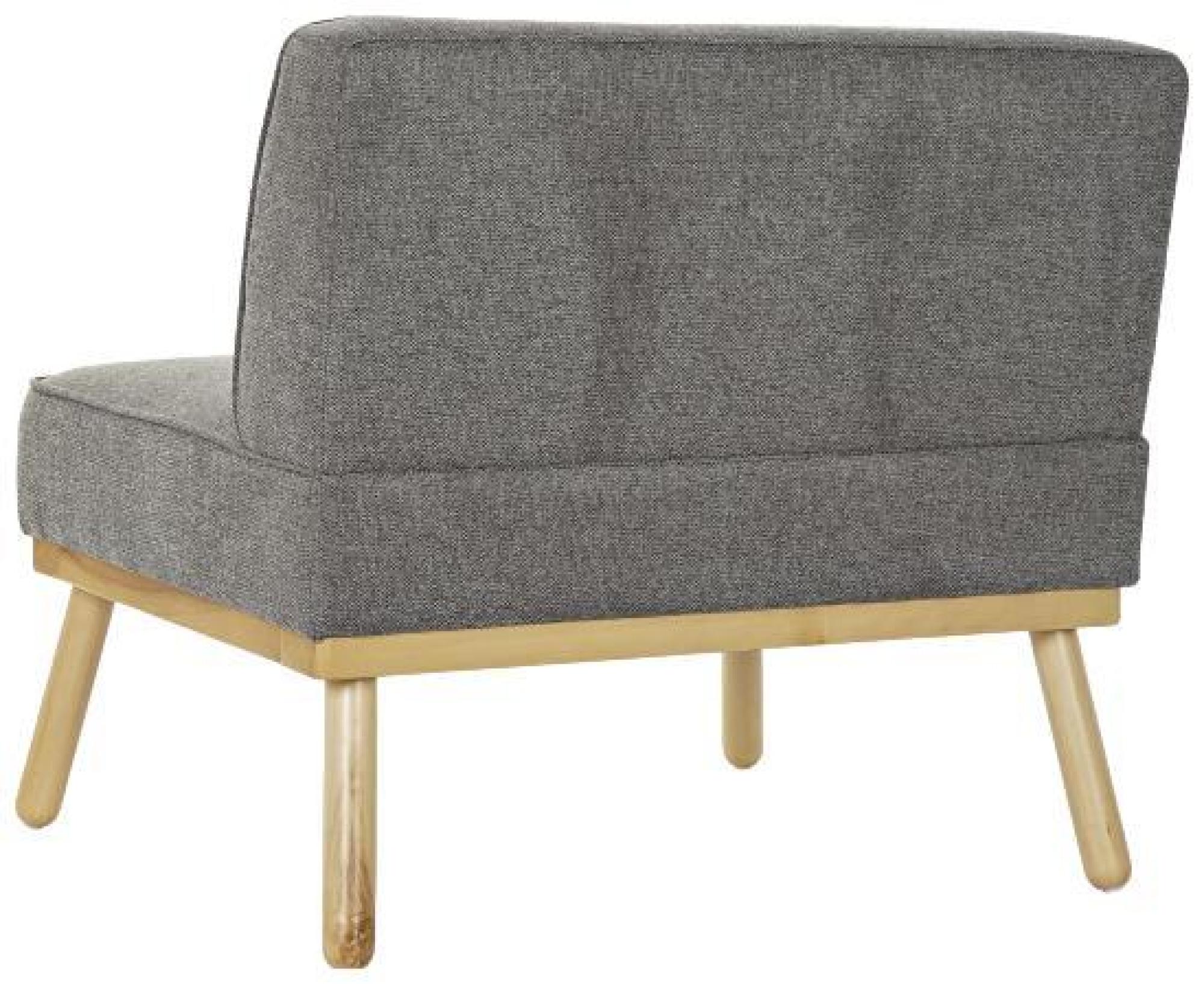 Product photograph of Dark Grey Fabric Lounge Chair from Choice Furniture Superstore.