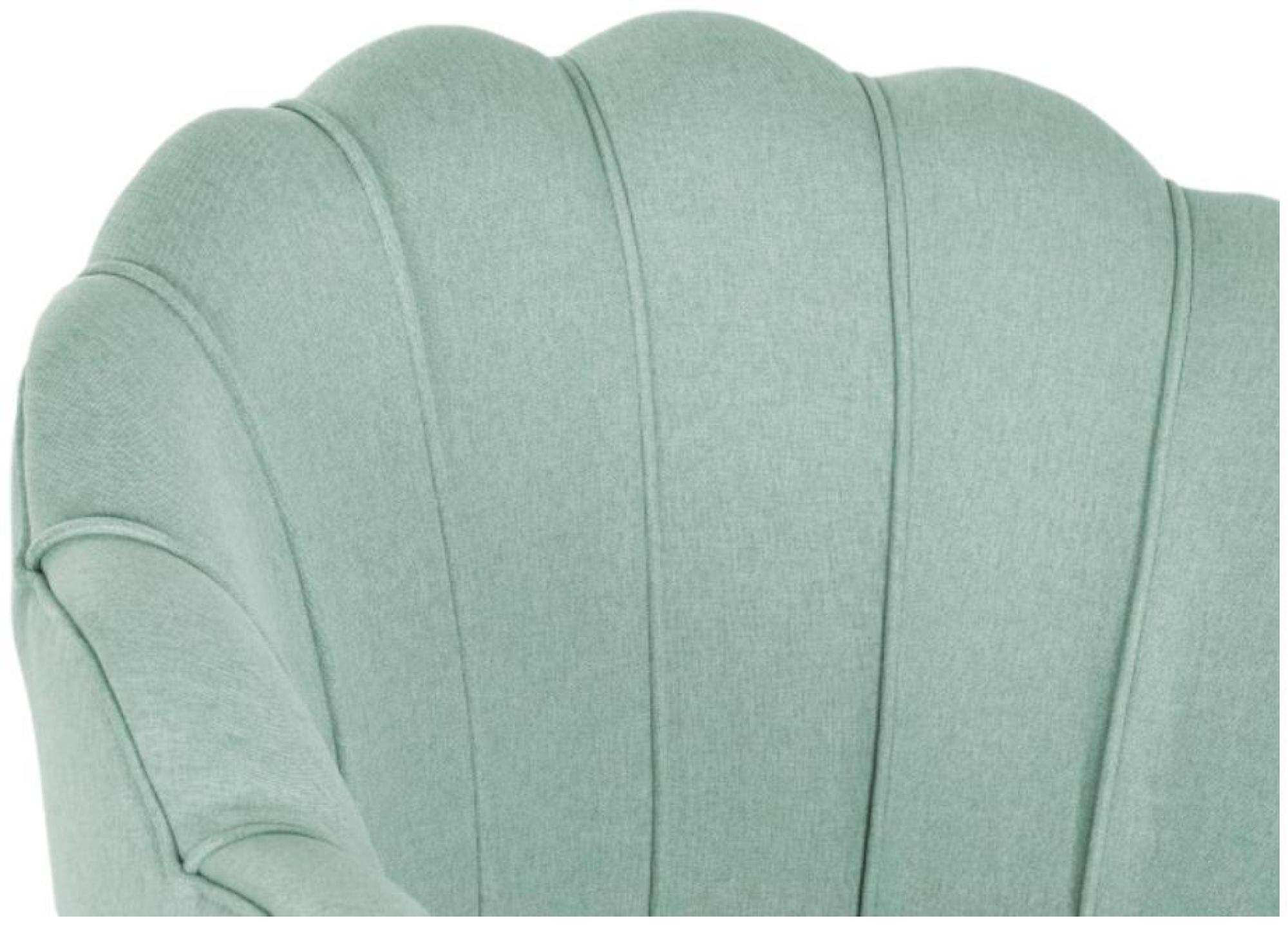 Product photograph of Alma Green Fabric Armchair from Choice Furniture Superstore.