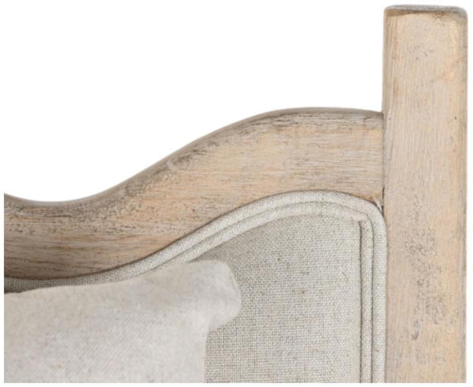 Product photograph of Traditional Beige Fabric Armchair from Choice Furniture Superstore.