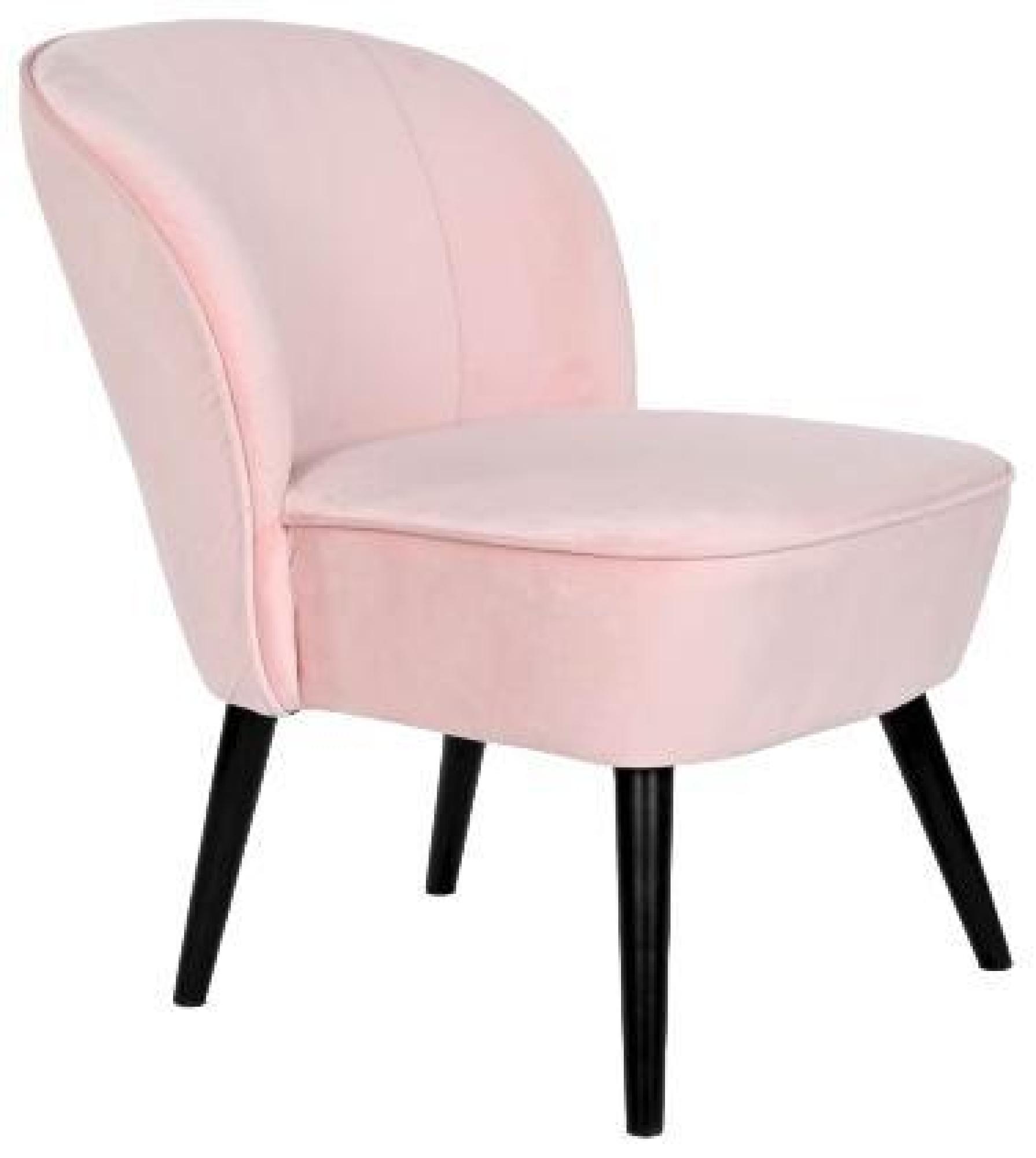 Product photograph of Pink Fabric Armless Chair from Choice Furniture Superstore.