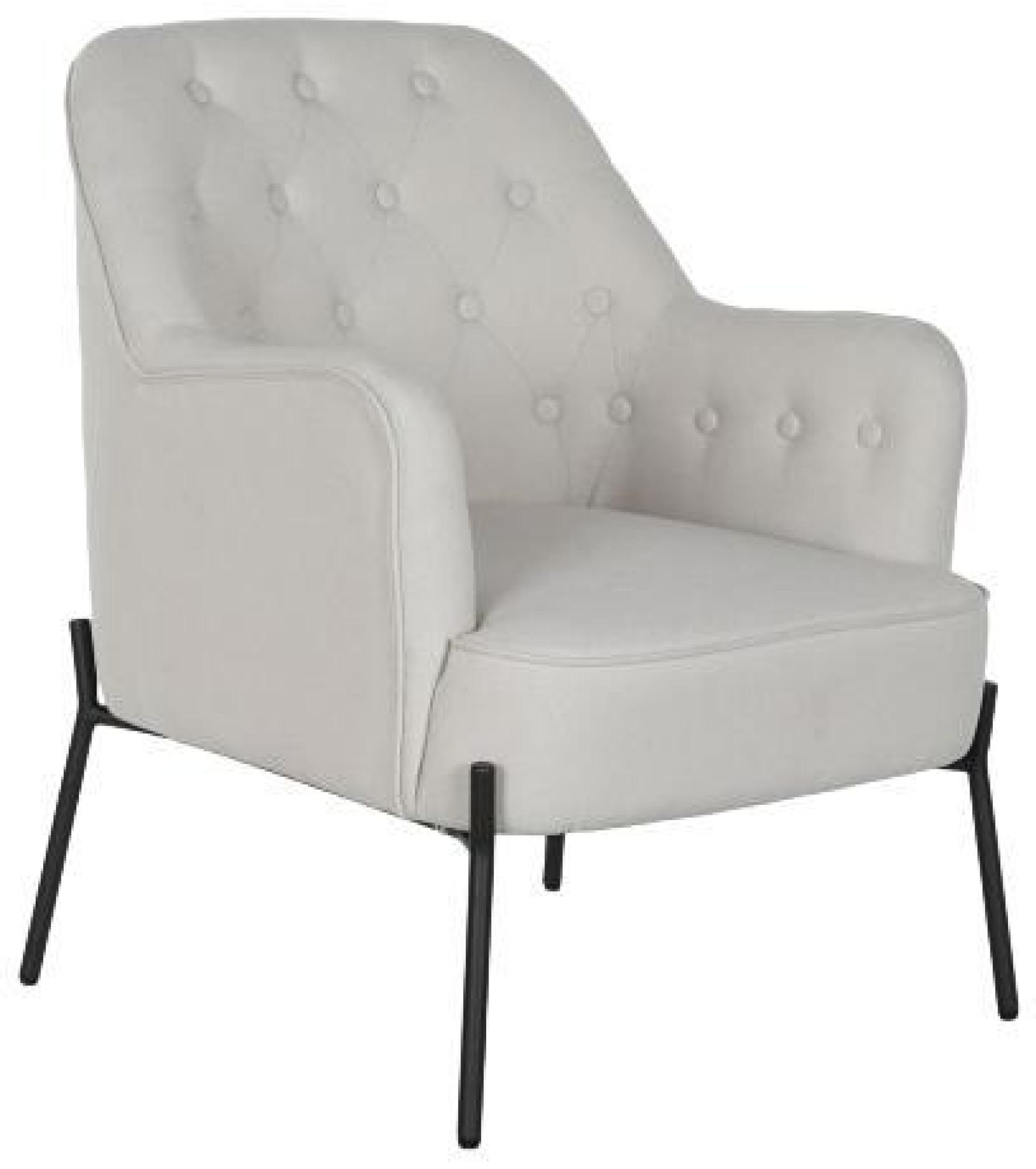 Product photograph of Scandi Beige Fabric Armchair from Choice Furniture Superstore.