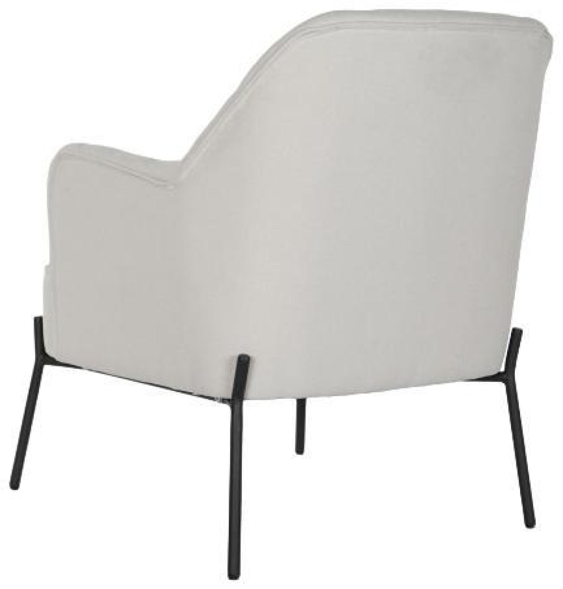 Product photograph of Scandi Beige Fabric Armchair from Choice Furniture Superstore.